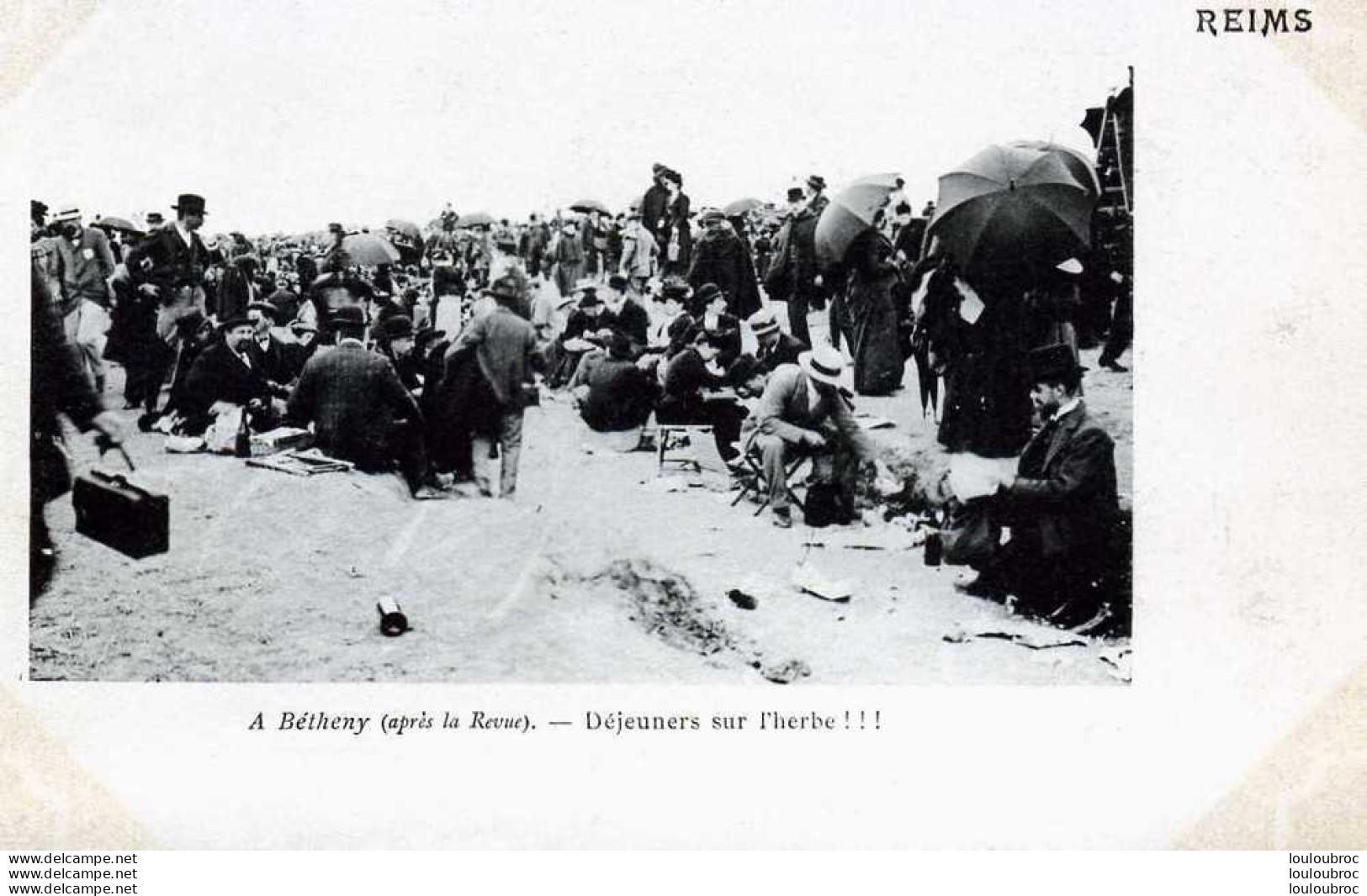 51 BETHENY DEJEUNERS SUR L'HERBE - Bétheny