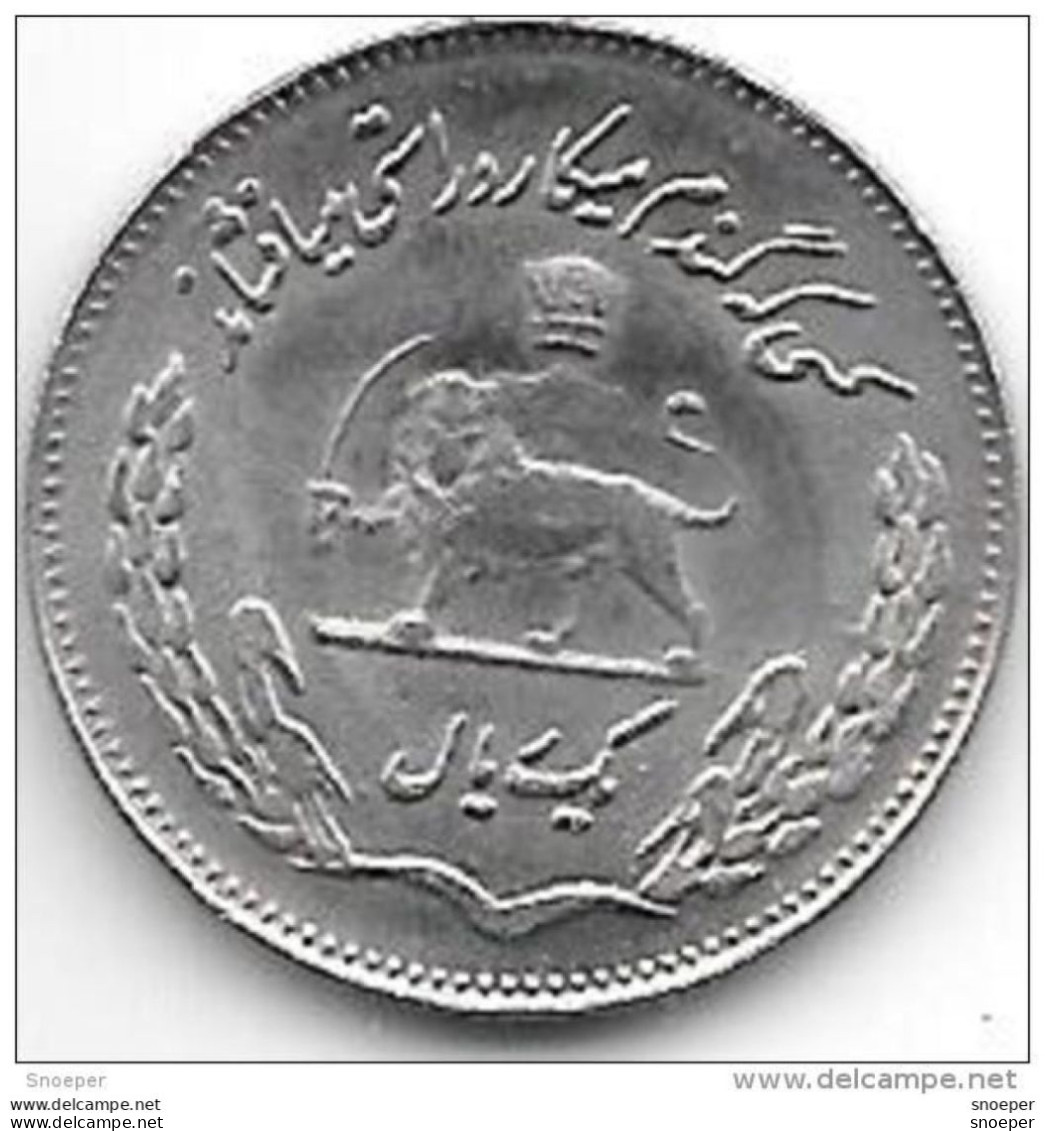 *iran 1 Rial SH1351  Km 1183  Unc - Irán