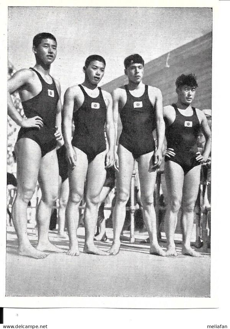 CF10 - IMAGE INFORMATOR - JO LOS ANGELES 1932 NATATION - YASUJI MIYASAKI - MASANORI YUSA - TOYADA - TAKASHI YOKOYAMA - Swimming