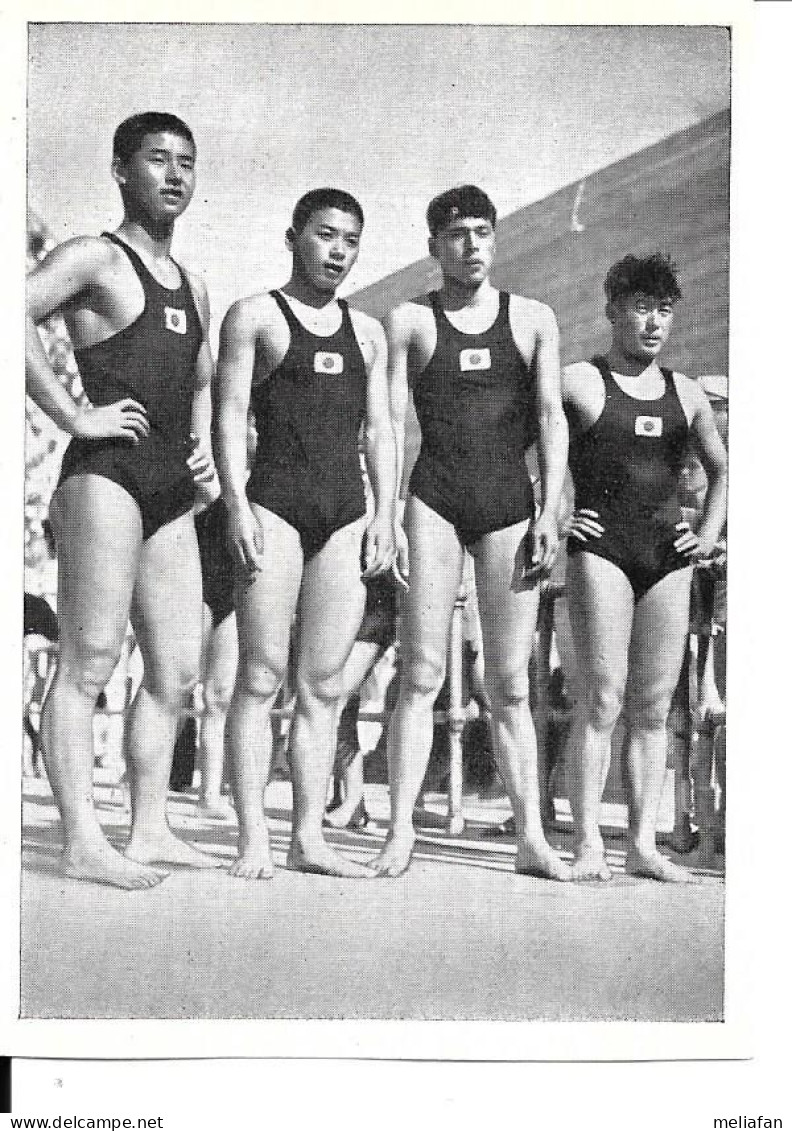 CF10 - IMAGE INFORMATOR - JO LOS ANGELES 1932 NATATION - YASUJI MIYASAKI - MASANORI YUSA - TOYADA - TAKASHI YOKOYAMA - Natation