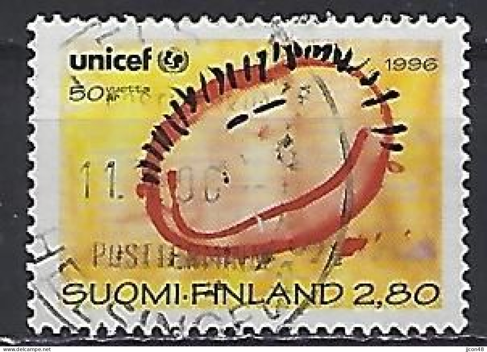 Finland 1996  50th Ann.of UNICEF (o) Mi.1331 - Used Stamps