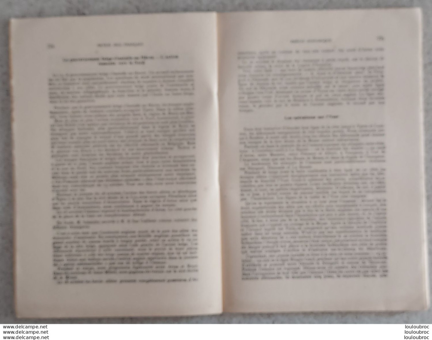 REVUE DES FRANCAIS 11/1914 LIVRET DE 48 PAGES - Historische Documenten