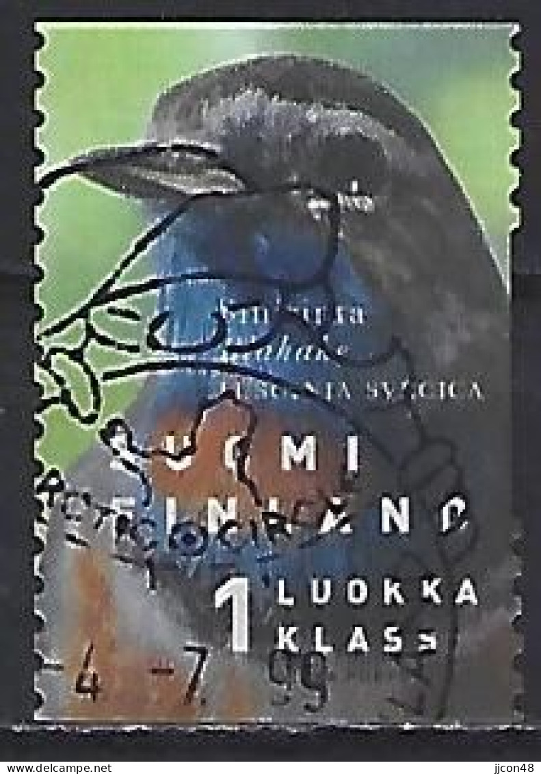 Finland 1999  Birds; Redstar Bluethroat (o) Mi.1462 - Used Stamps