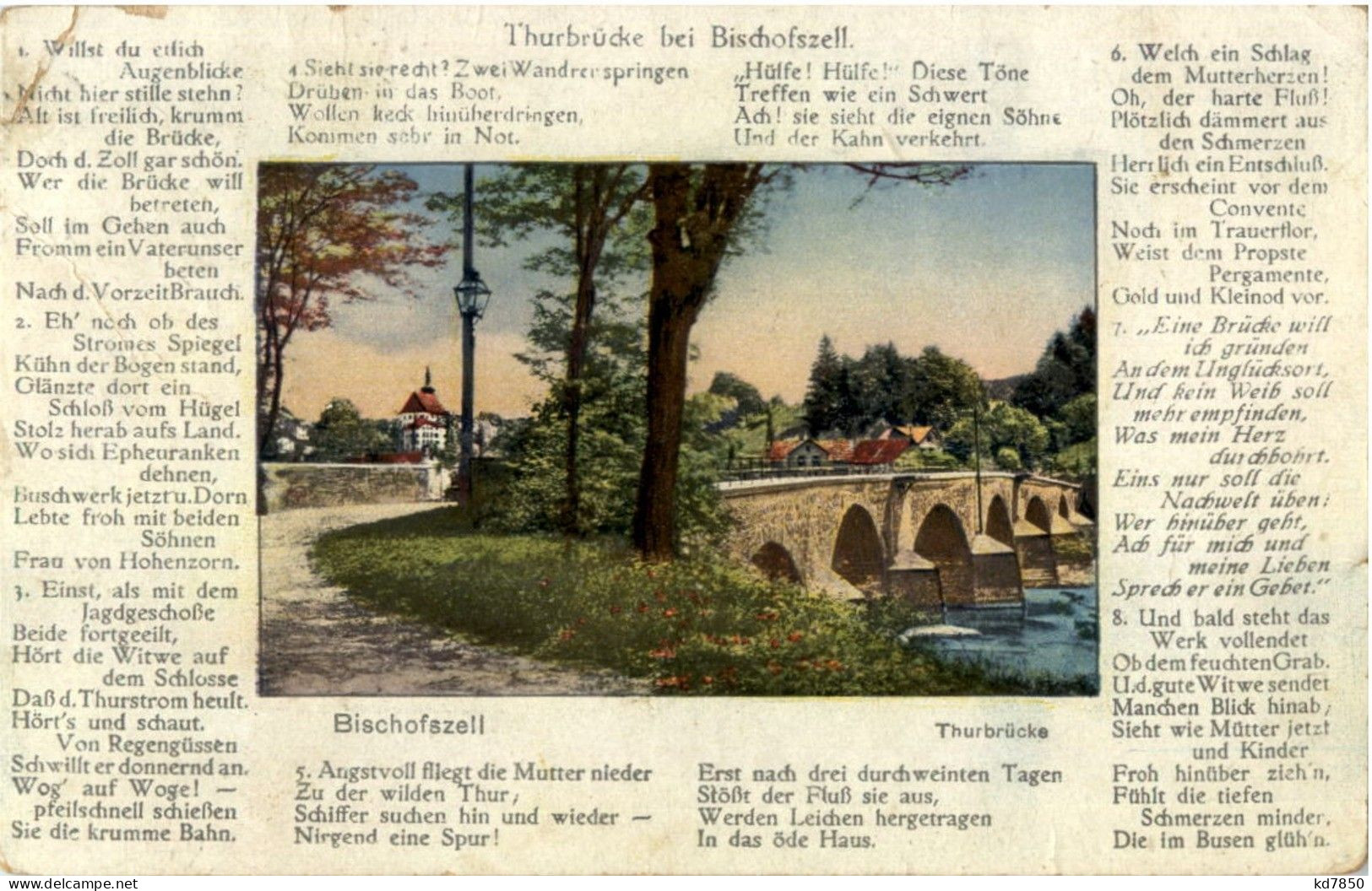 Thurbrücke Bei Bischofszell - Bischofszell
