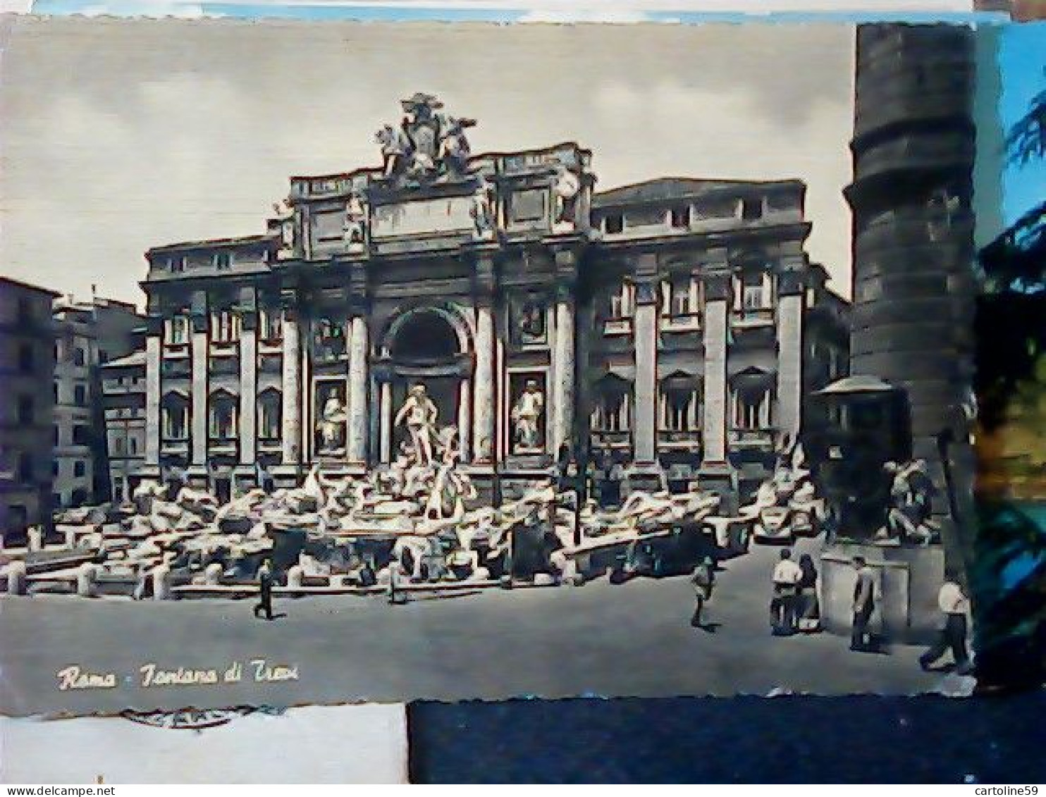 8 CARD FONTANA DI TREVI    VBN1960<  JT6572