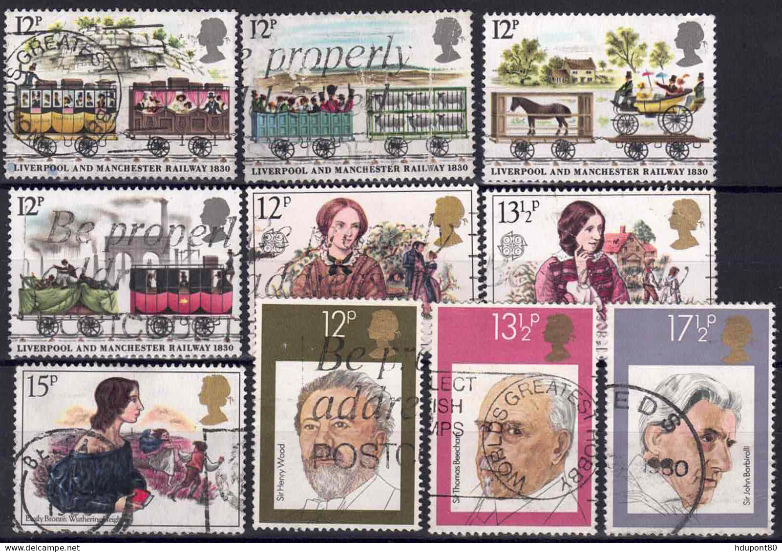 YT 927 à 930, 937 à 939, 951, 952, 954 - Used Stamps