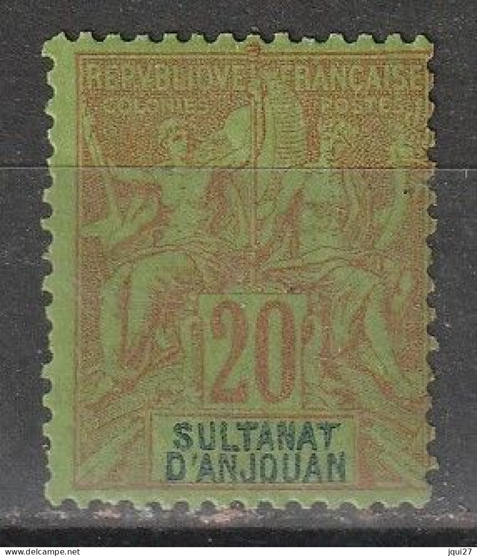 Anjouan N° 7 * - Unused Stamps