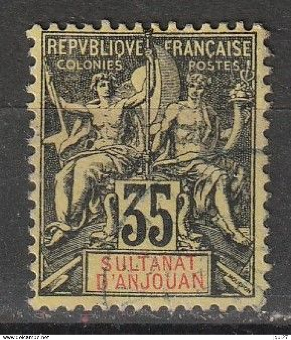 Anjouan N° 17 - Used Stamps