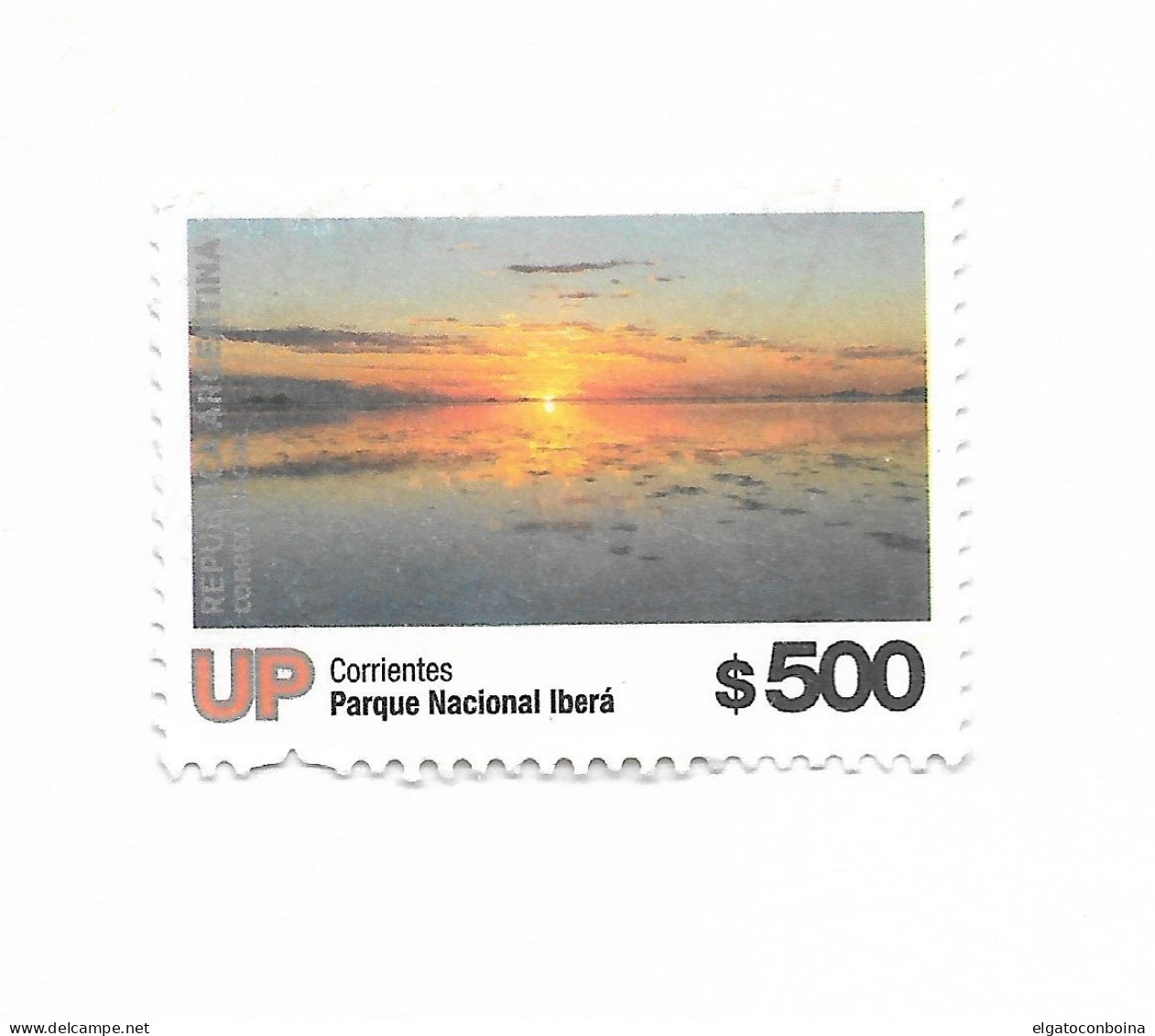 ARGENTINA 2022 NATIONAL PARKS IBERA CORRIENTES U.P. 500 PESOS MNH - Unused Stamps