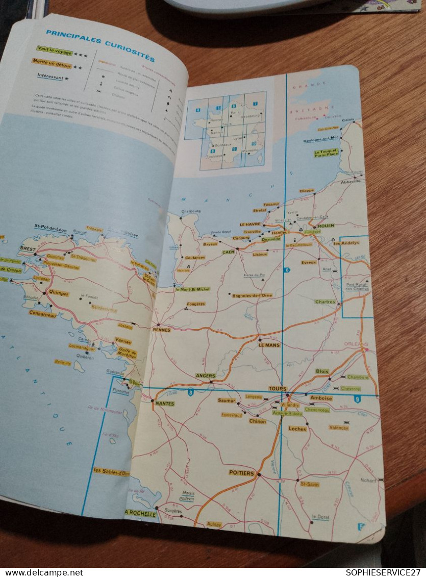 148 //  GUIDE DE TOURISME "FRANCE"   280 Pages / 1989 - Michelin (guias)