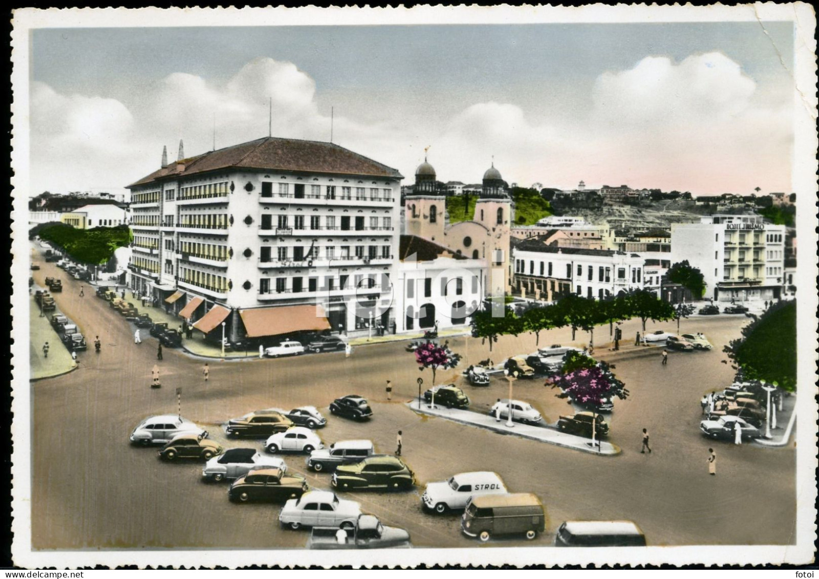 PHOTO POSTCARD LUANDA  ANGOLA  AFRICA AFRIQUE CARTE POSTALE STAMPED TIMBRE - Angola