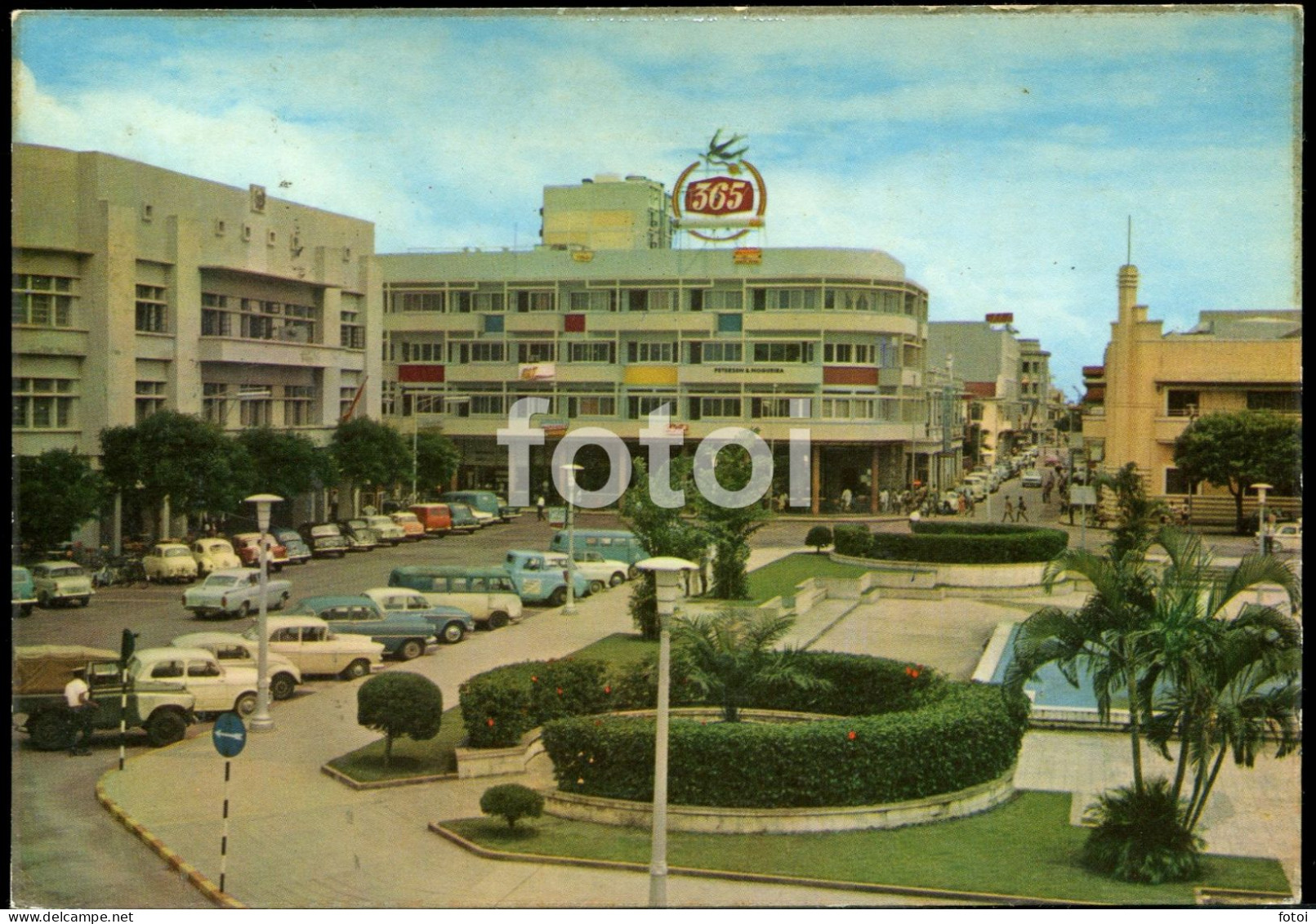 PHOTO POSTCARD BEIRA MOÇAMBIQUE  AFRICA AFRIQUE CARTE POSTALE STAMPED TIMBRE - Mozambico