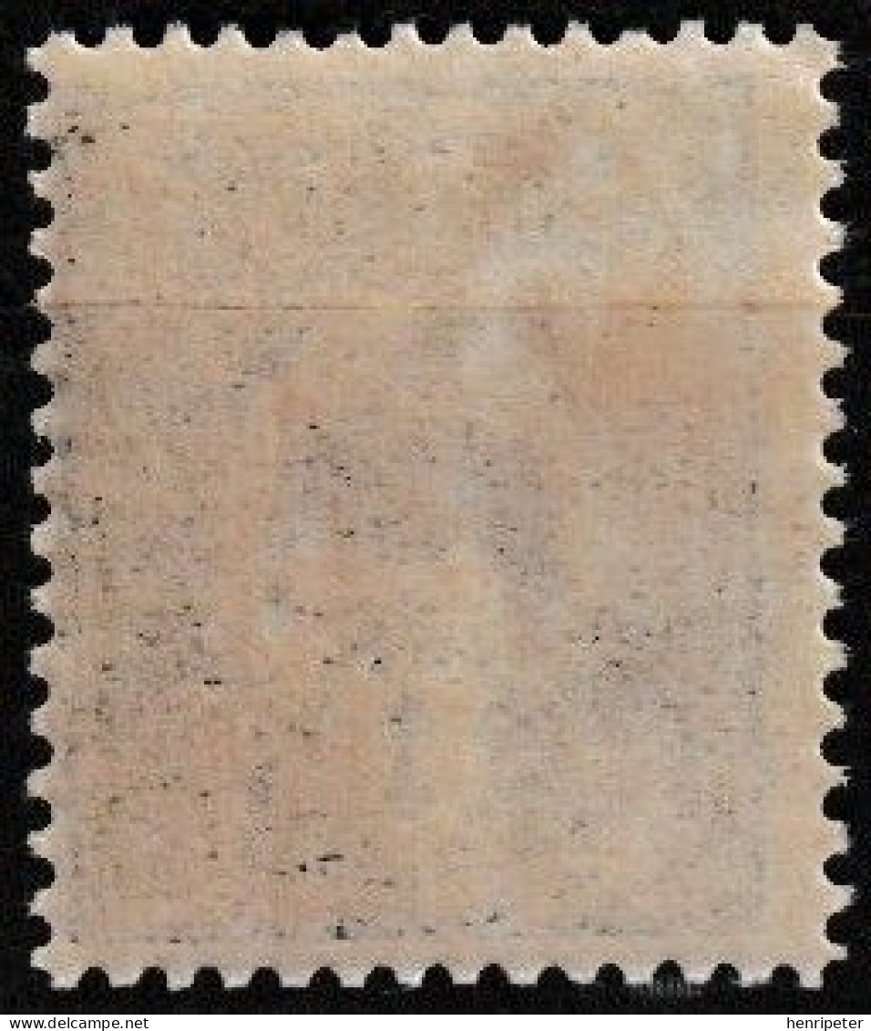 Timbre-poste Gommé Neuf** - Cagou Kagu (Rhynochetos Jubatus) - N° 88 (Yvert) - Nouvelle-Calédonie Et Dépendances 1905 - Unused Stamps