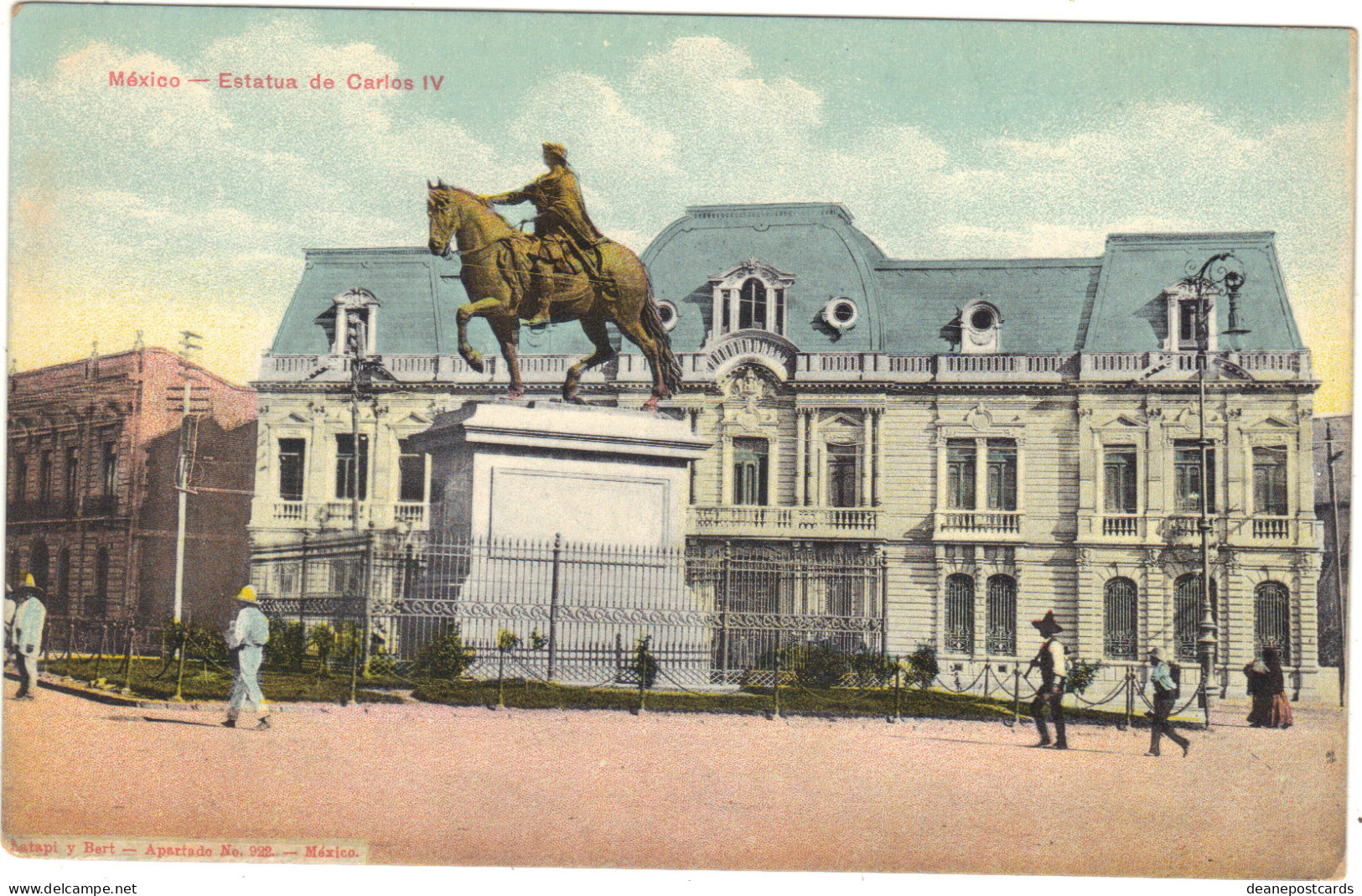 Mexico -  Estatua De Carles IV - Mexico