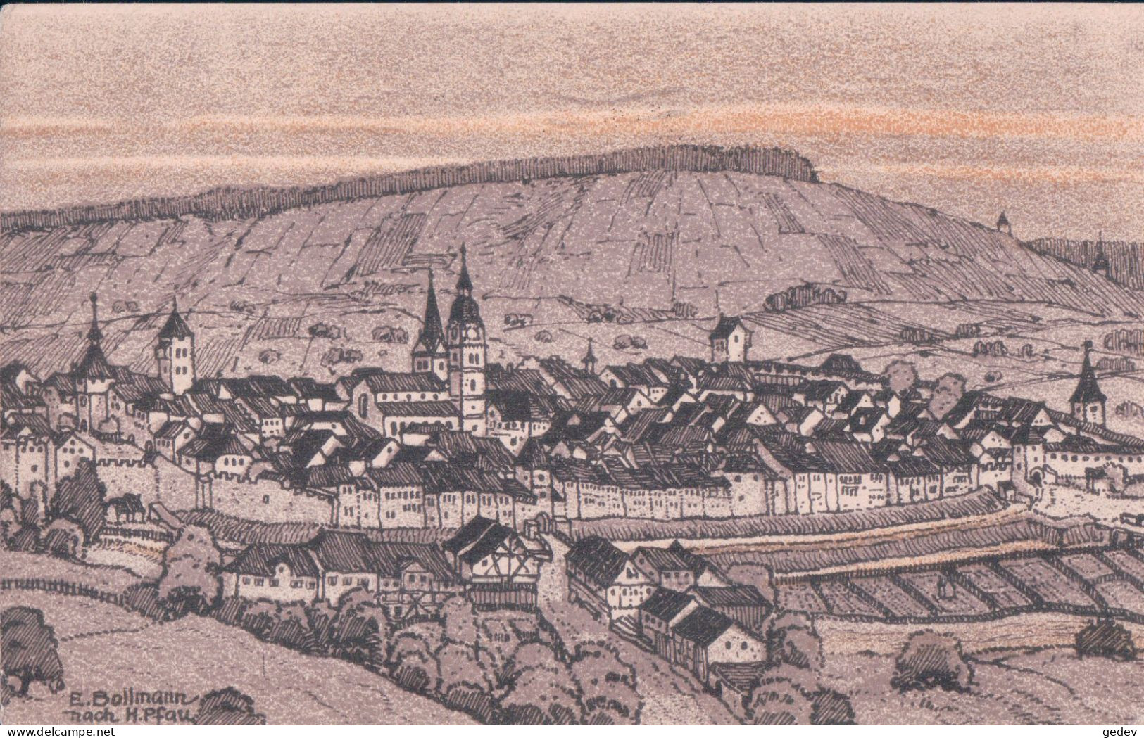 Alt-Winterthur ZH, Litho E. Bollmann (926) - Winterthur