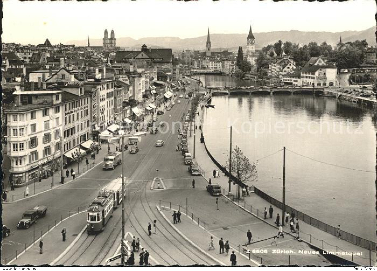 72331144 Strassenbahn Zuerich Neues Limmatquai  - Strassenbahnen