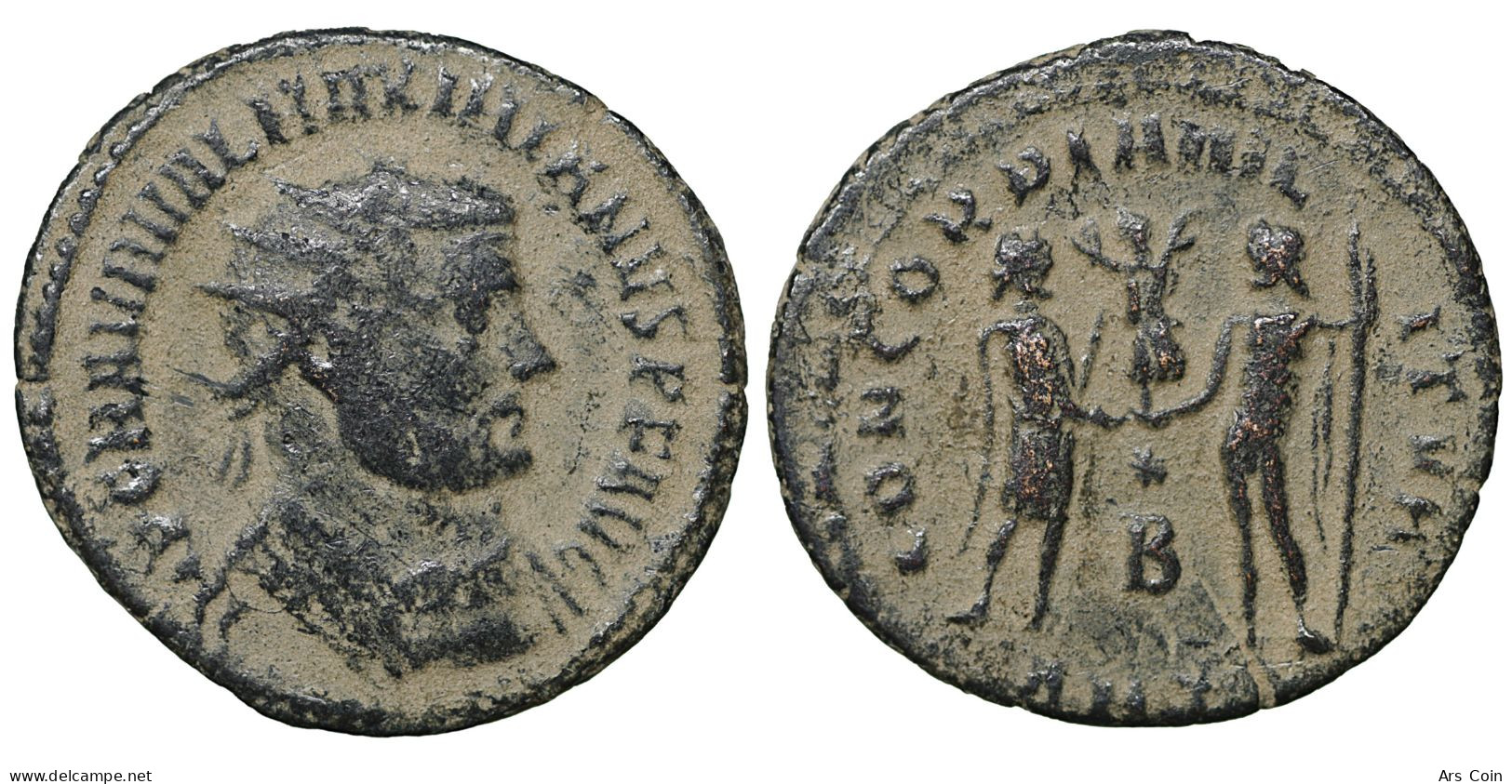 Maximianus Herculius AD 286-305. Antioch Antoninianus - The Tetrarchy (284 AD To 307 AD)