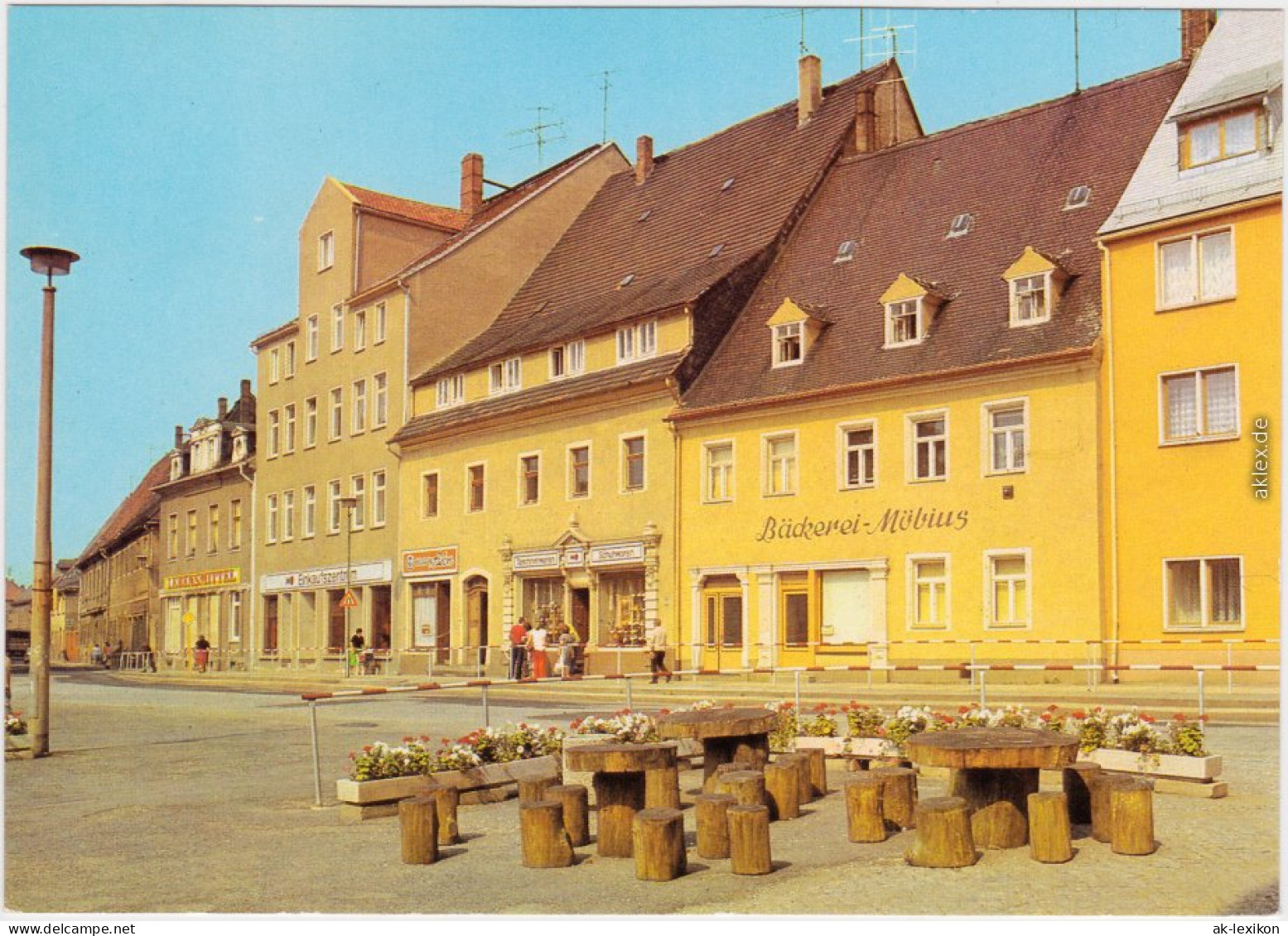 Oederan Platz Der Befreiung Ansichtskarte 1981 - Oederan