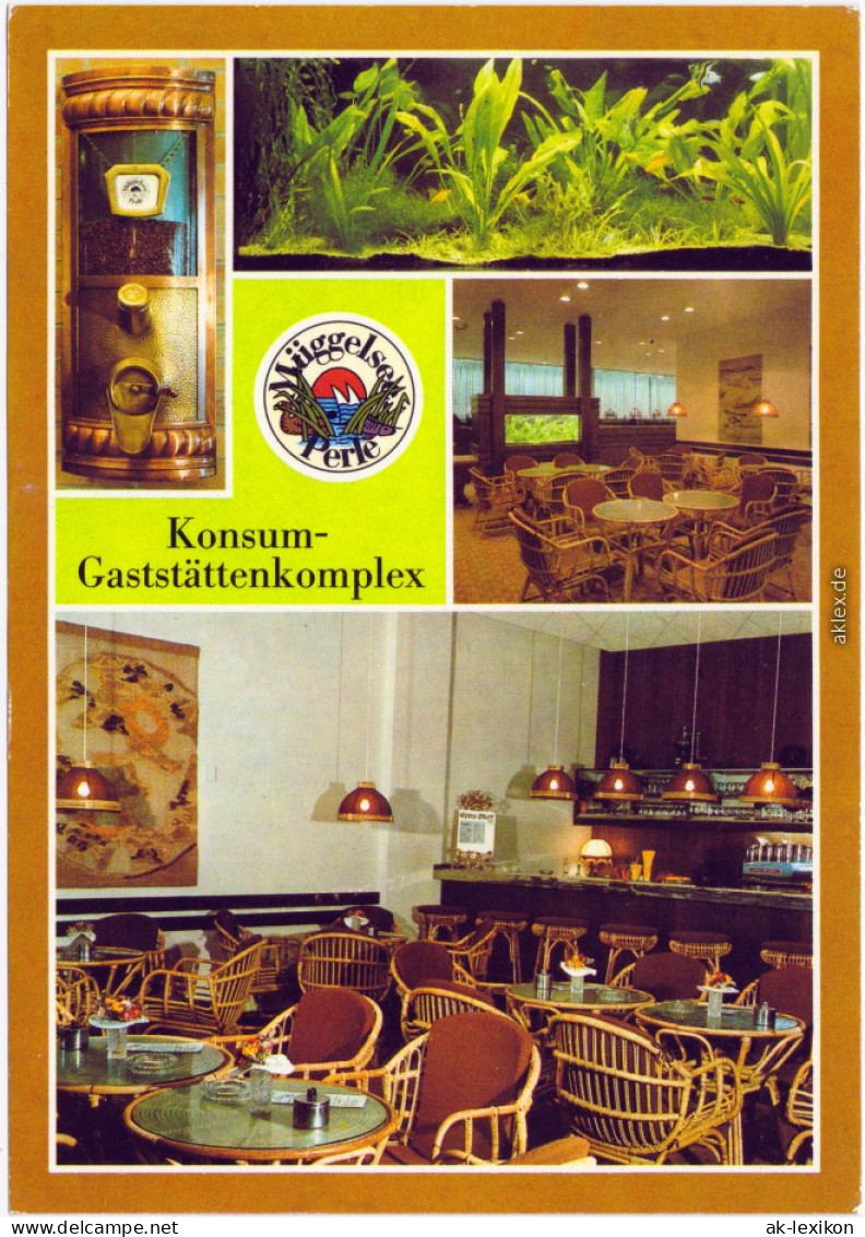 Köpenick Berlin Konsum-Gaststättenkomplex "Müggelseeperle" 1983 - Koepenick
