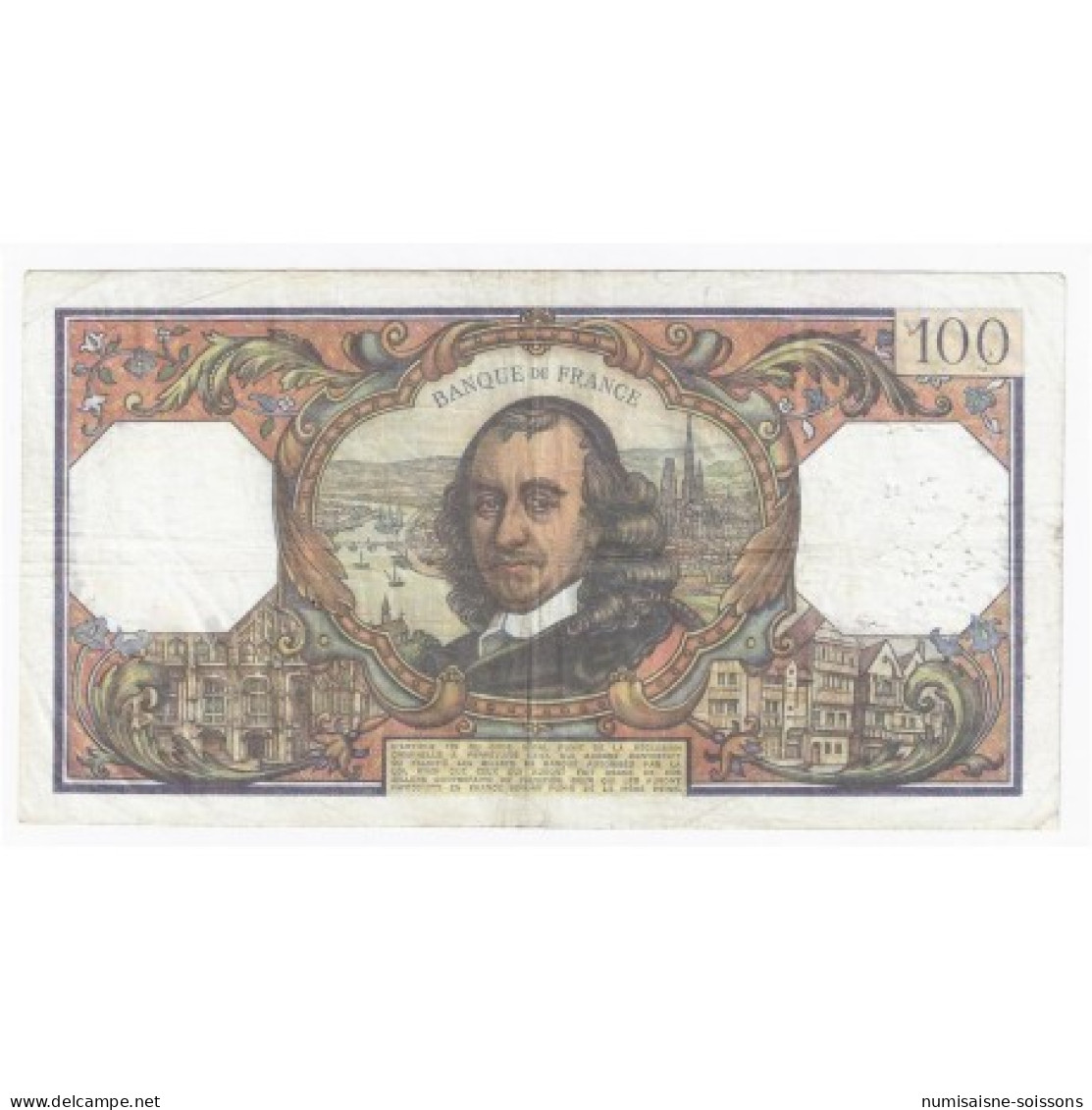 FAY 65/38 - 100 FRANCS CORNEILLE - 06/01/1972 - TRES BEAU - PICK 149 - 100 F 1964-1979 ''Corneille''