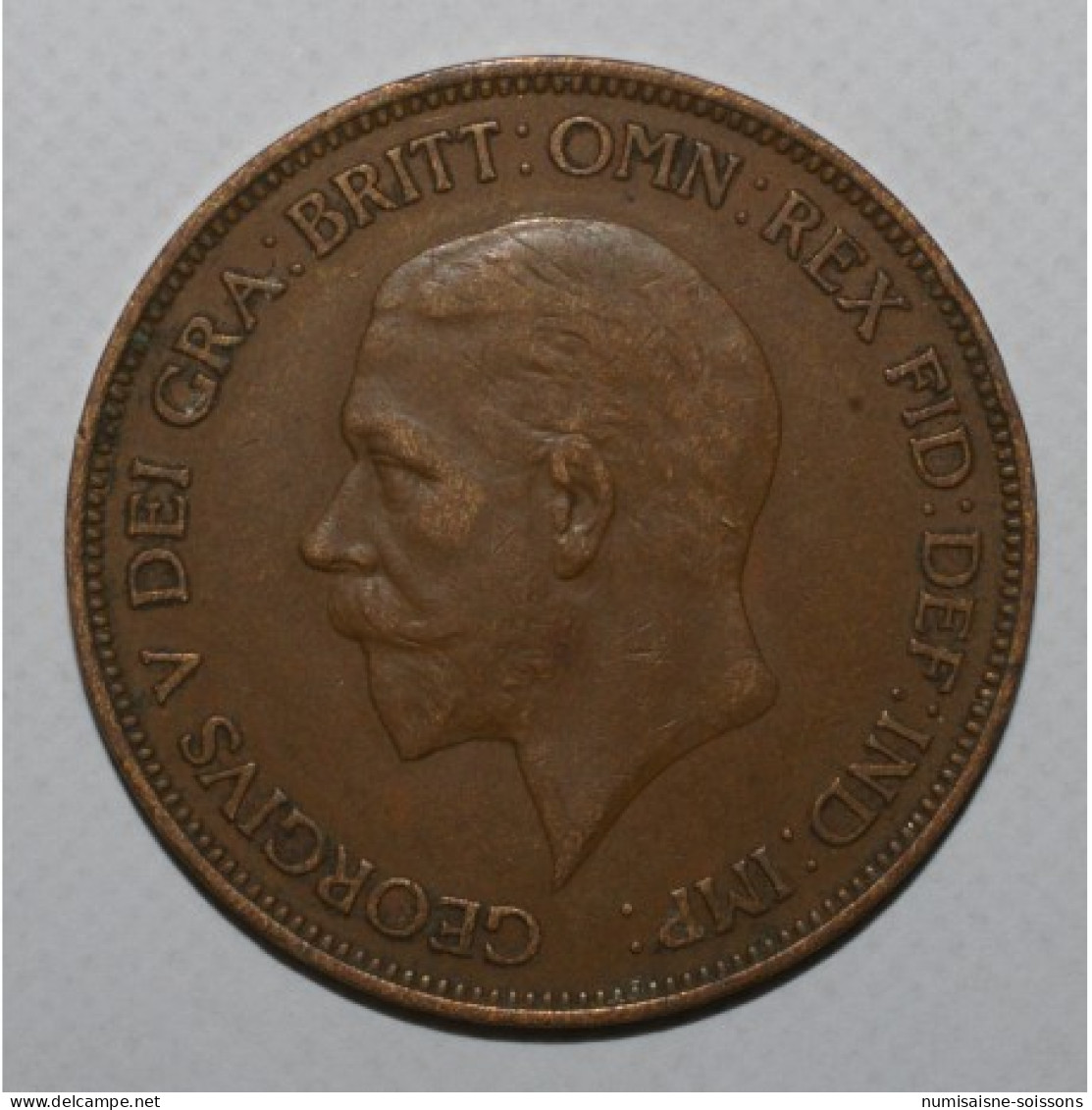 GRANDE BRETAGNE - KM 838 - 1 PENNY 1936 - GEORGE V - SUP - Other & Unclassified