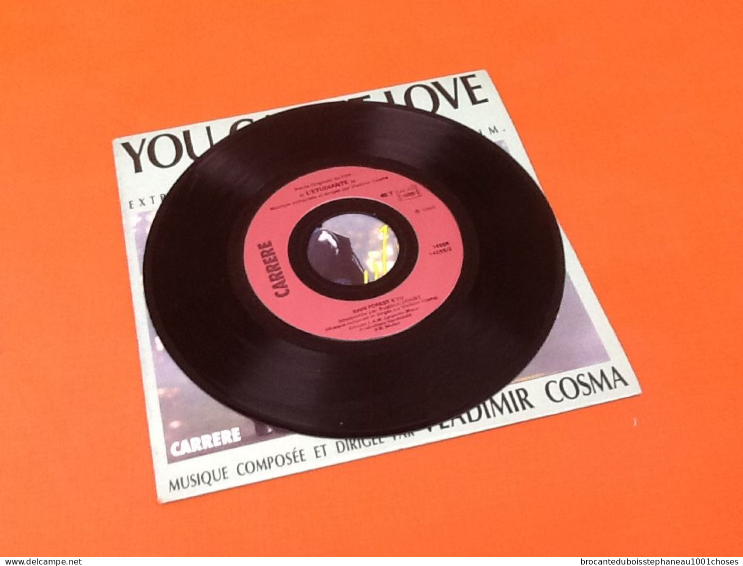 Vinyle 45 Tours  Karoline Kruger  You Call It Love  (1987) Carrere 14.556 - Música De Peliculas