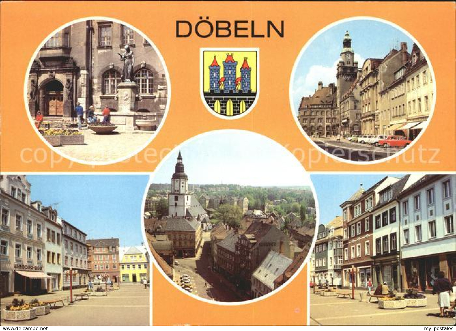 72015758 Doebeln Rathaus Ernst Thaelmann Platz  Doebeln - Doebeln