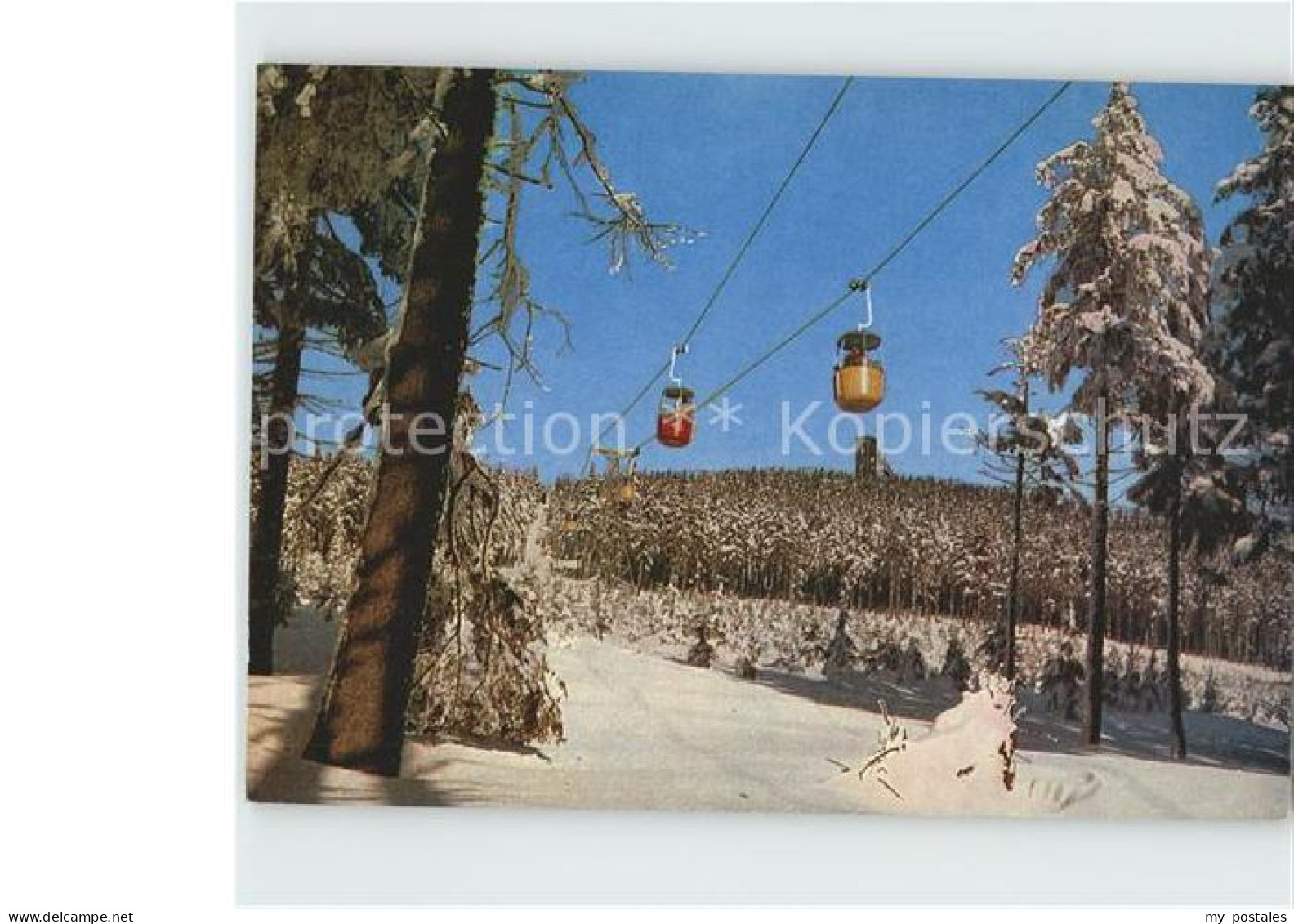 72015369 Harz Wurmbergbahn Winterpanorama  - Harzgerode