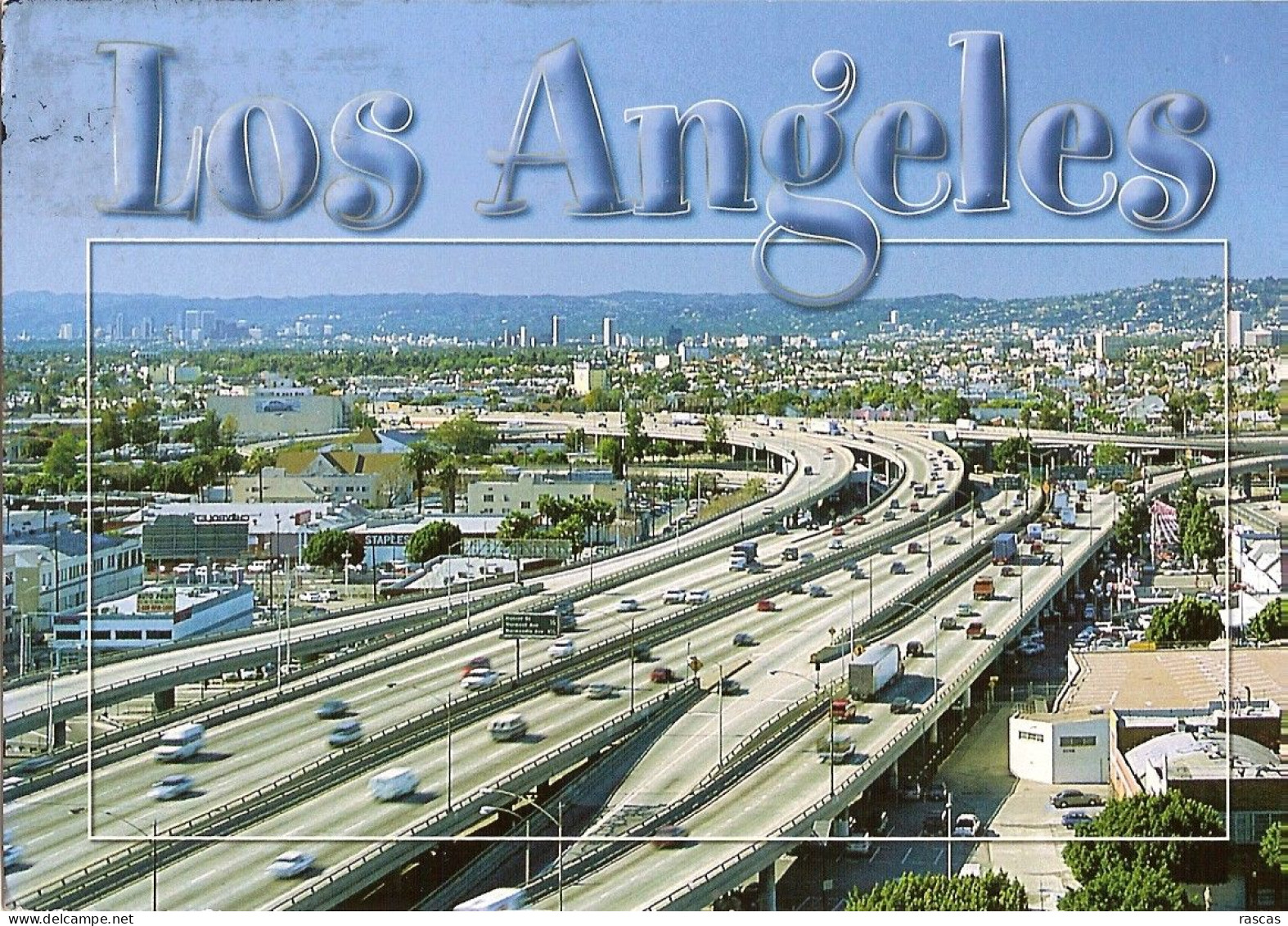 CPM - ETATS UNIS - CALIFORNIE - LOS ANGELES - THE INTERSTATE 10 HIGHWAY - Los Angeles
