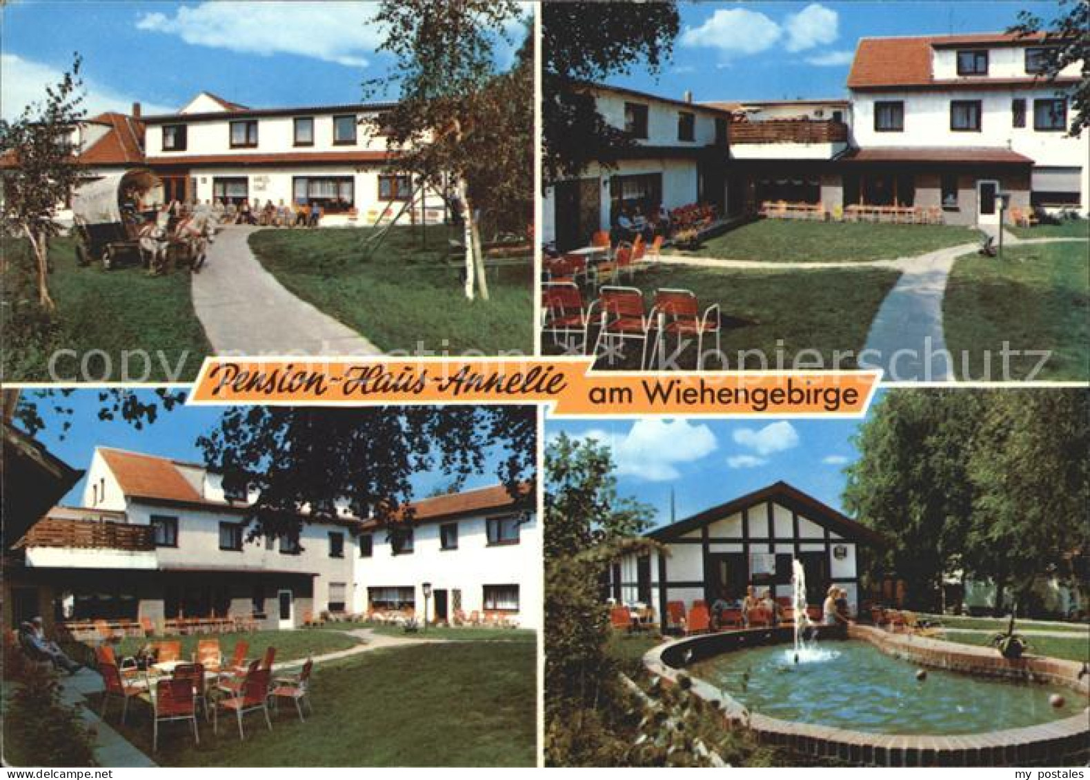 72014766 Bad Holzhausen Luebbecke Pension Haus Annelie Am Wiehengebirge Boerning - Getmold