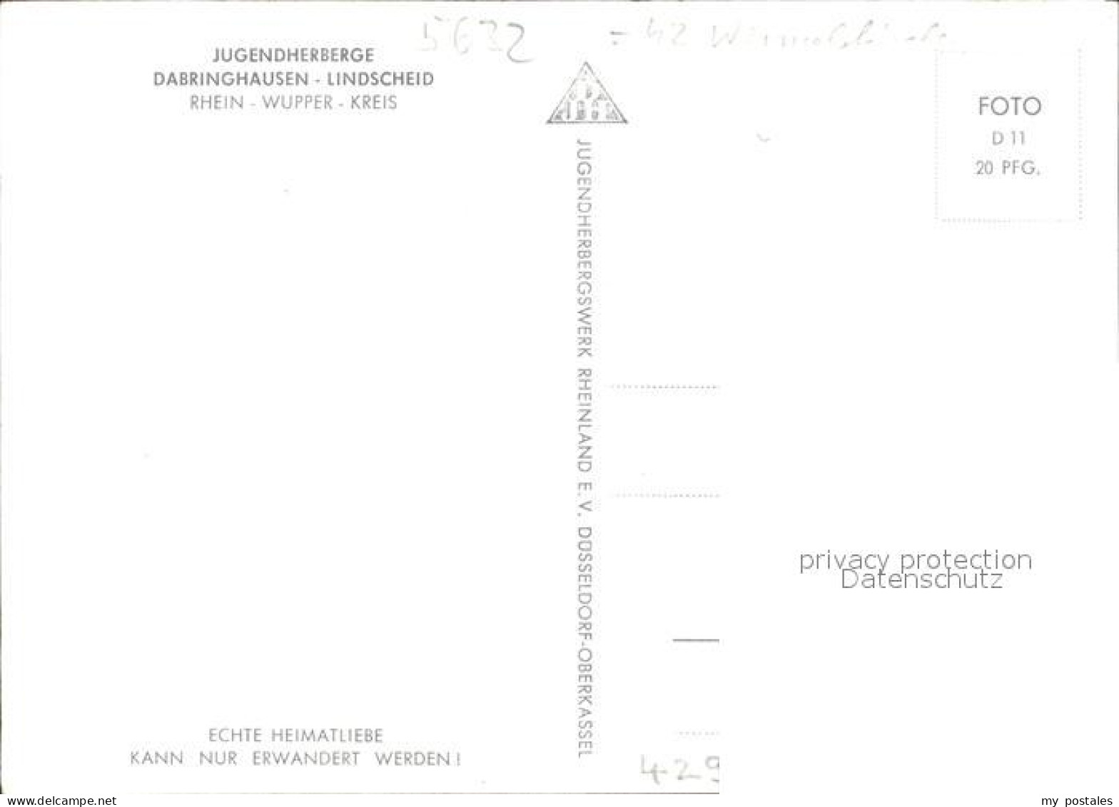 72014694 Dabringhausen Jugendherberg Lindscheid Wermelskirchen - Wermelskirchen