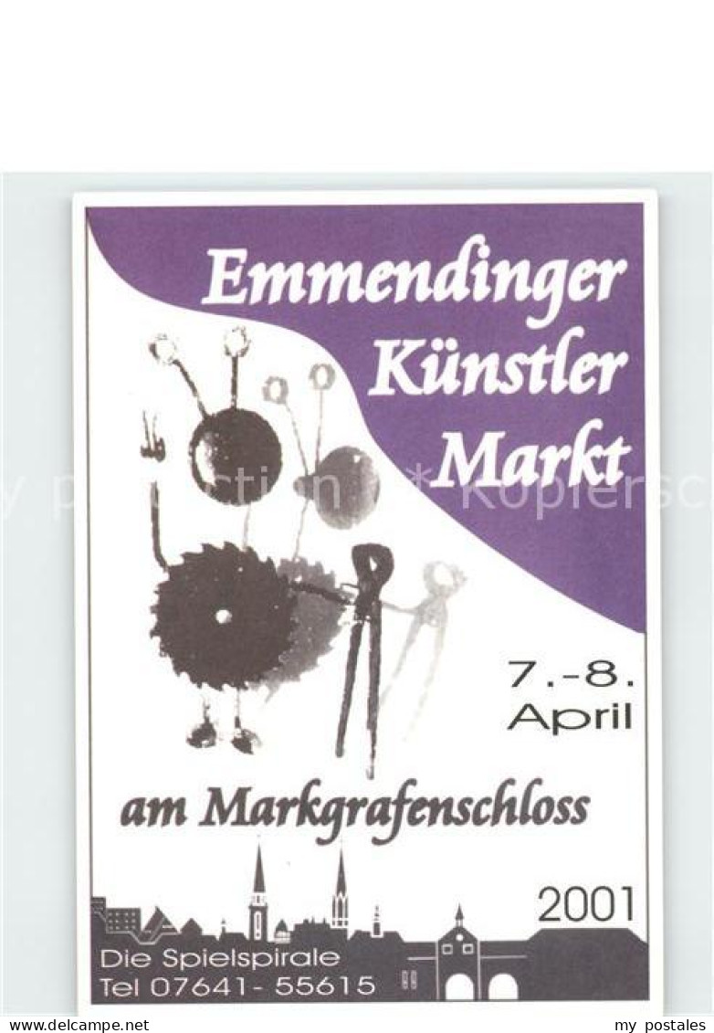 72014546 Emmendingen Emmendinger Kuenstlermarkt Plakat Emmendingen - Emmendingen