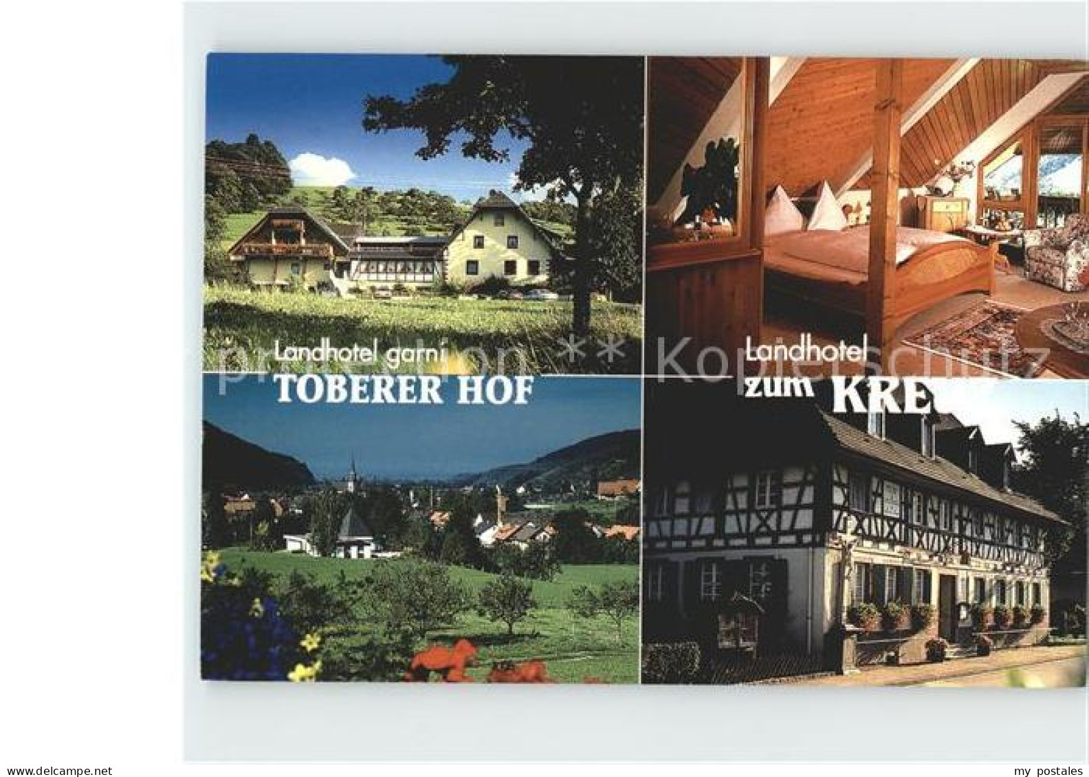 72014543 Glottertal Landhotel Tobererhof Garni Landhotel Zum Kreuz Glottertal - Glottertal