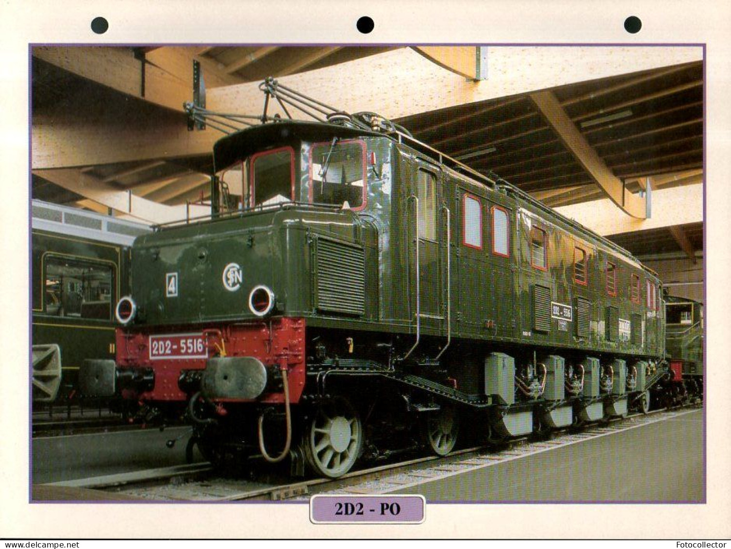 Locomotive 2D2 PO - Chemin De Fer