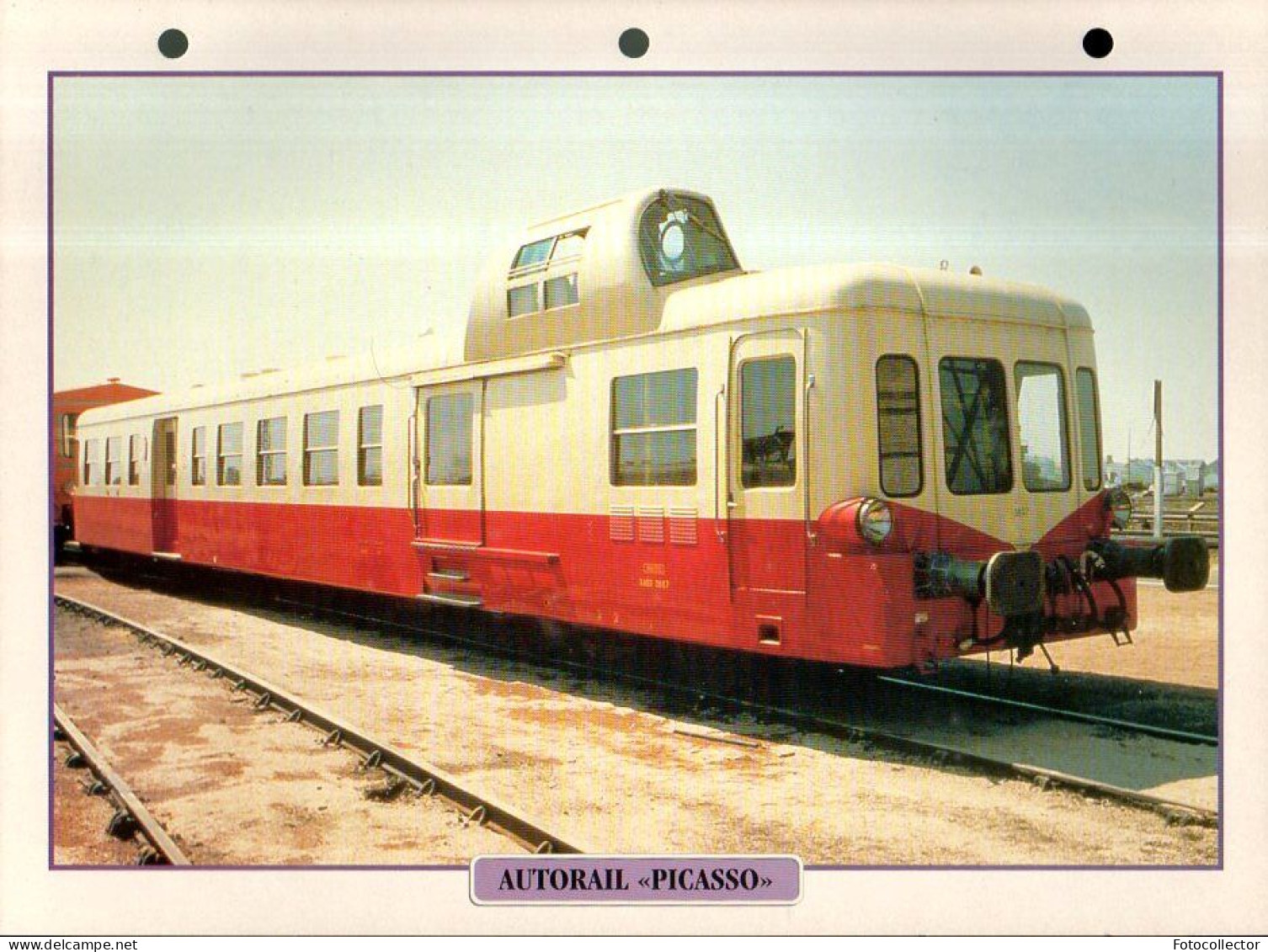 Autorail Picasso - Chemin De Fer