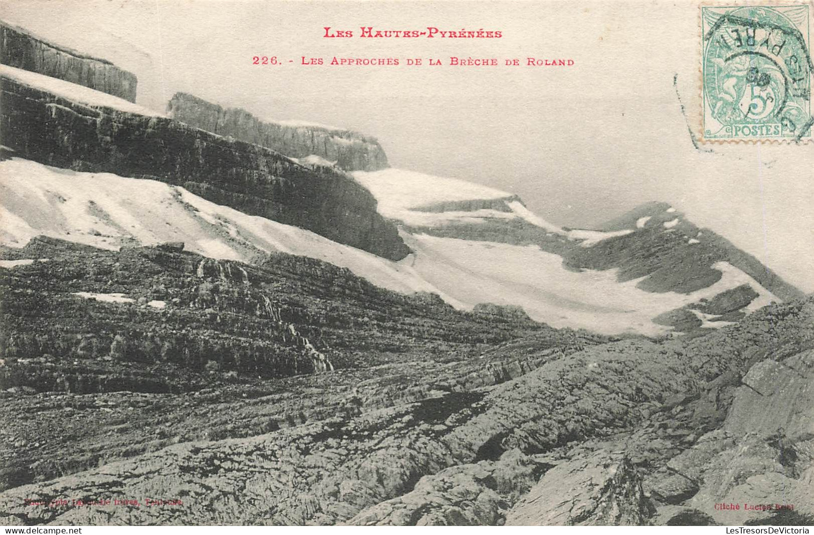 FRANCE - Les Approches De La Brèche De Roland - Carte Postale Ancienne - Otros & Sin Clasificación