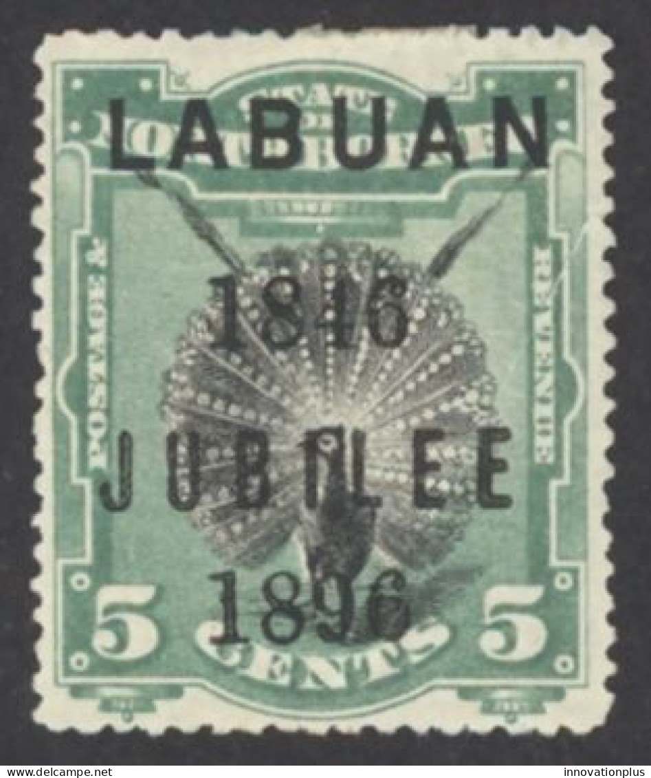 Labuan Sc# 69 MH 1896 5c Definitives - Bornéo Du Nord (...-1963)