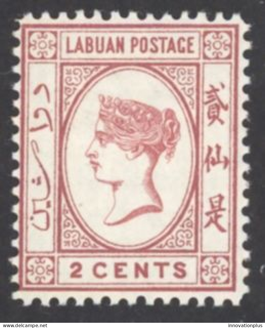 Labuan Sc# 33 MH 1892 2c Queen Victoria - Noord Borneo (...-1963)