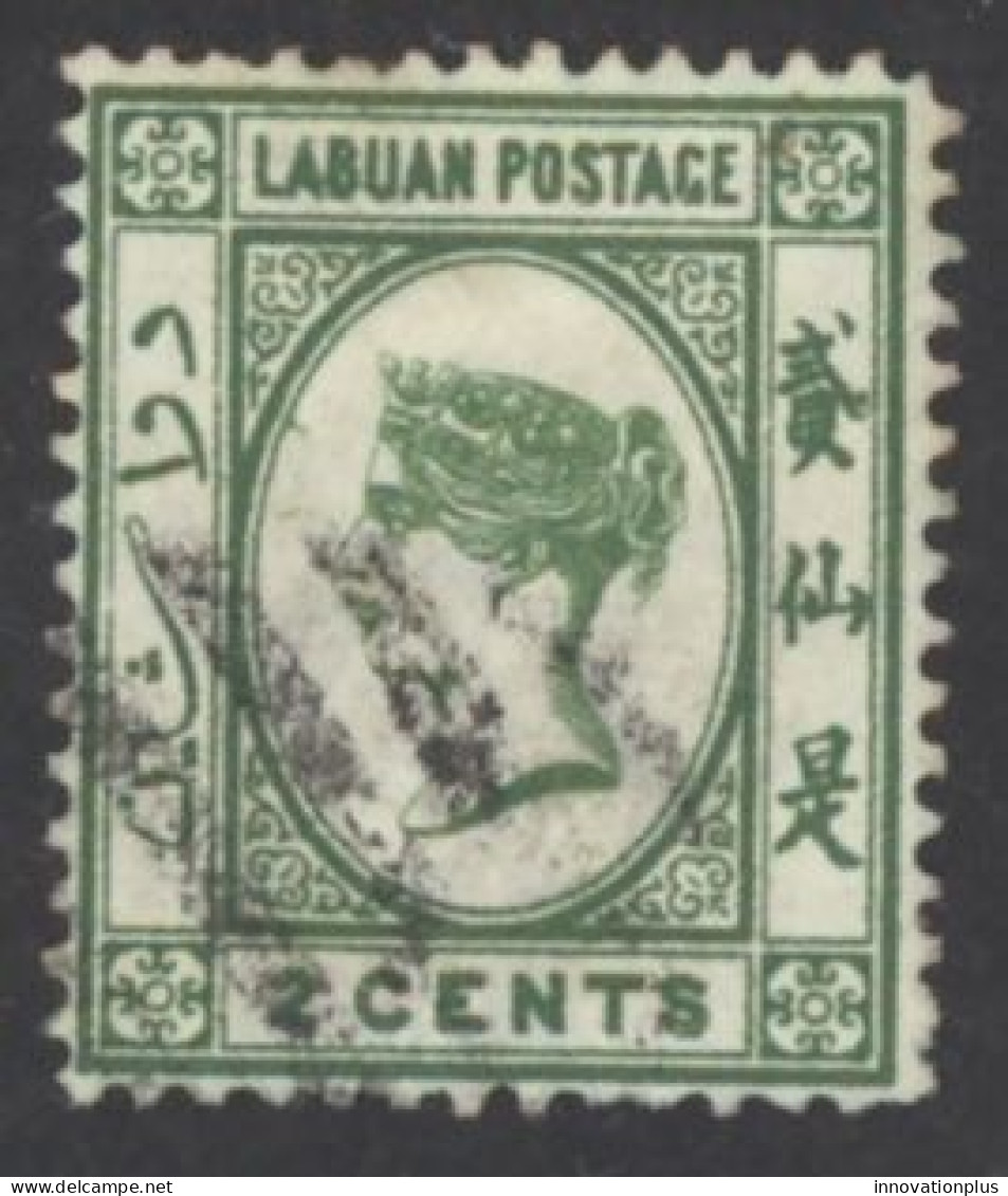 Labuan Sc# 5 Used 1880-1882 2c Queen Victoria - Noord Borneo (...-1963)