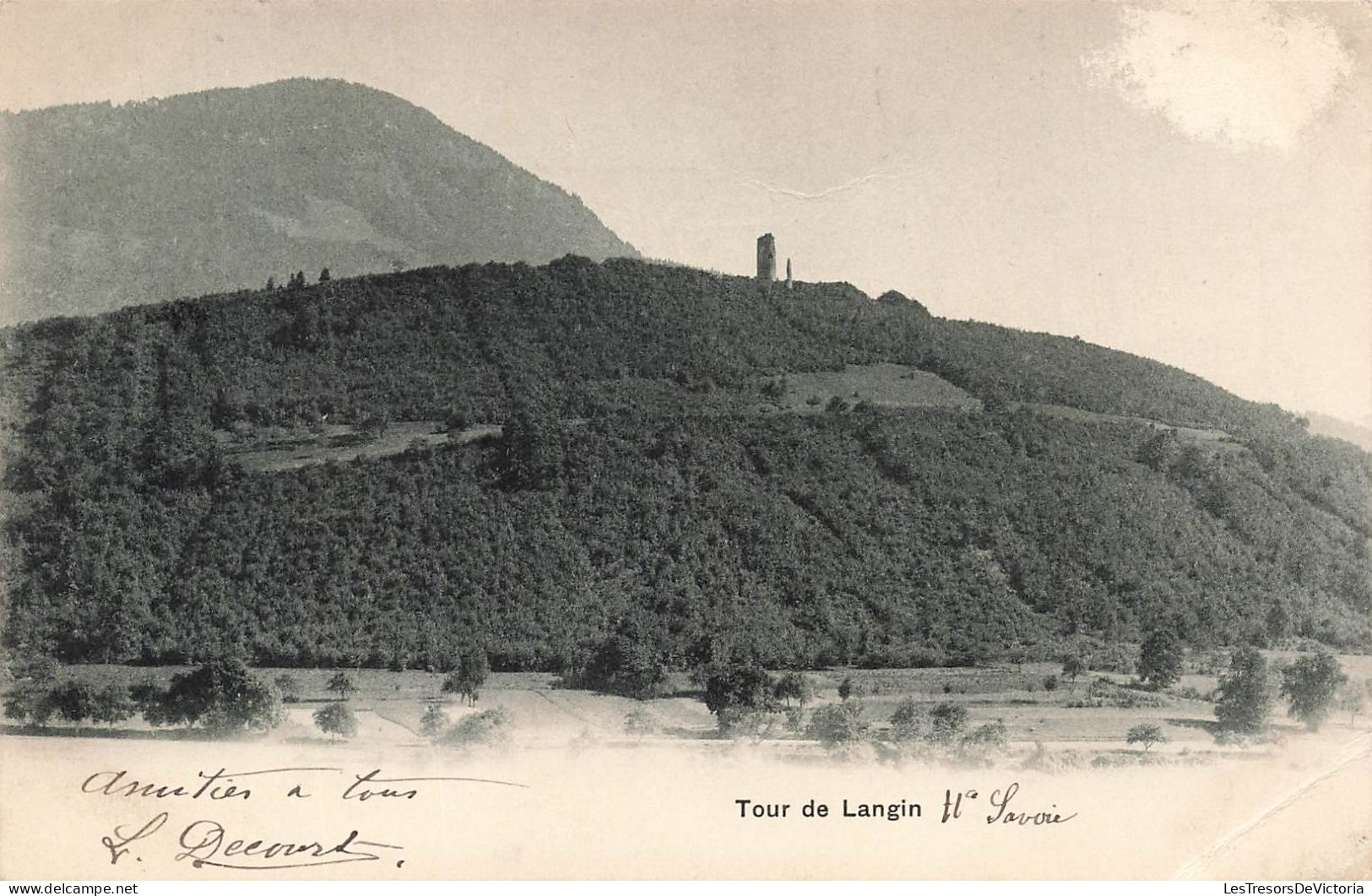 FRANCE - Bons En Chablais - Tour De Langin - Carte Postale Ancienne - Other & Unclassified