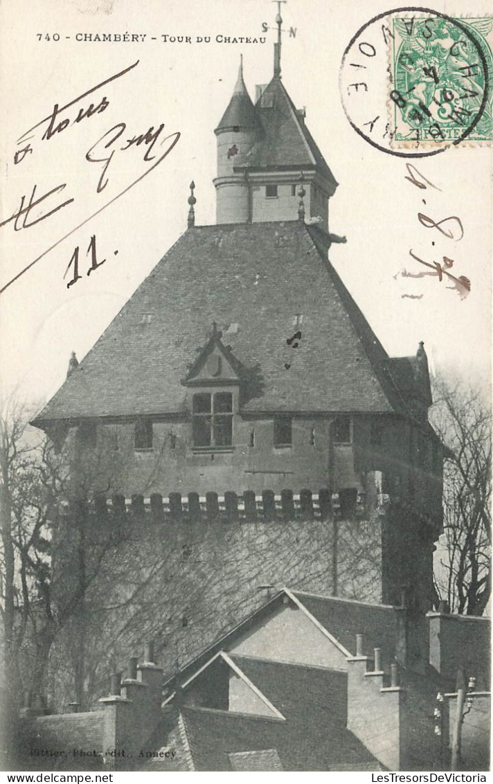 FRANCE - Chambéry - Tour Du Château - Carte Postale Ancienne - Chambery