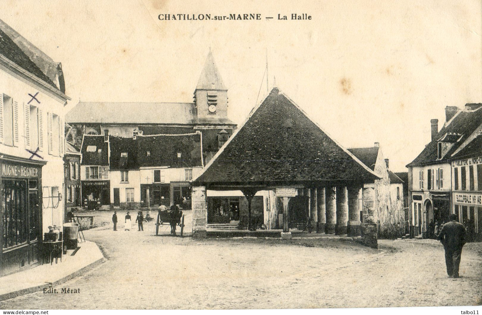 51 - Châtillon Sur Marne - La Halle - Châtillon-sur-Marne