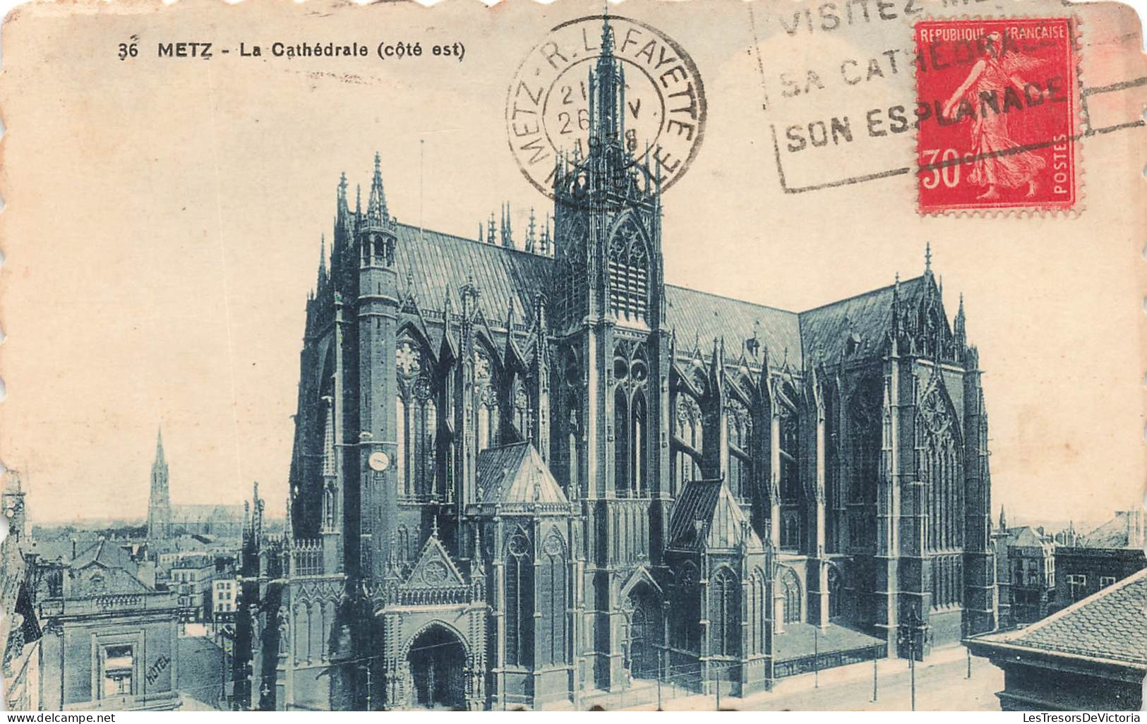 FRANCE - Metz - La Cathédrale (côté Est) - Carte Postale Ancienne - Metz