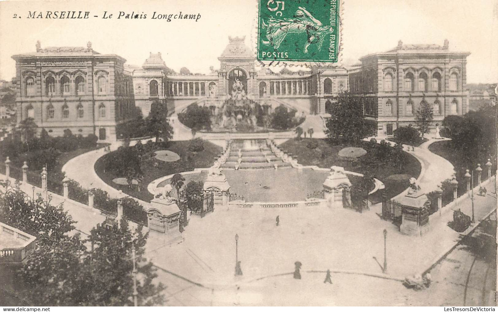 FRANCE - Marseille - Le Palais Longchamp - Carte Postale Ancienne - Non Classés