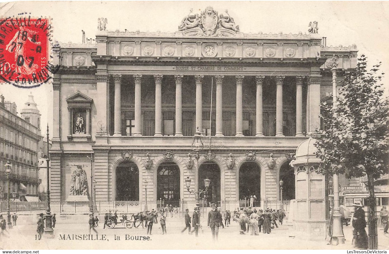 FRANCE - Marseille - La Bourse - Carte Postale Ancienne - Non Classés