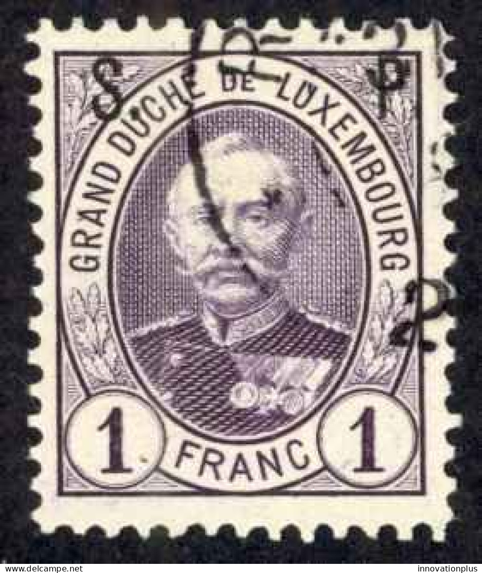 Luxembourg Sc# O72 Used 1891-1893 1fr Officials - Service