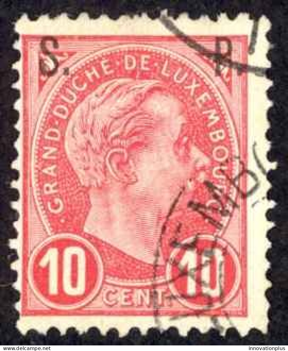Luxembourg Sc# O79 Used 1895 10c Officials - Dienstmarken