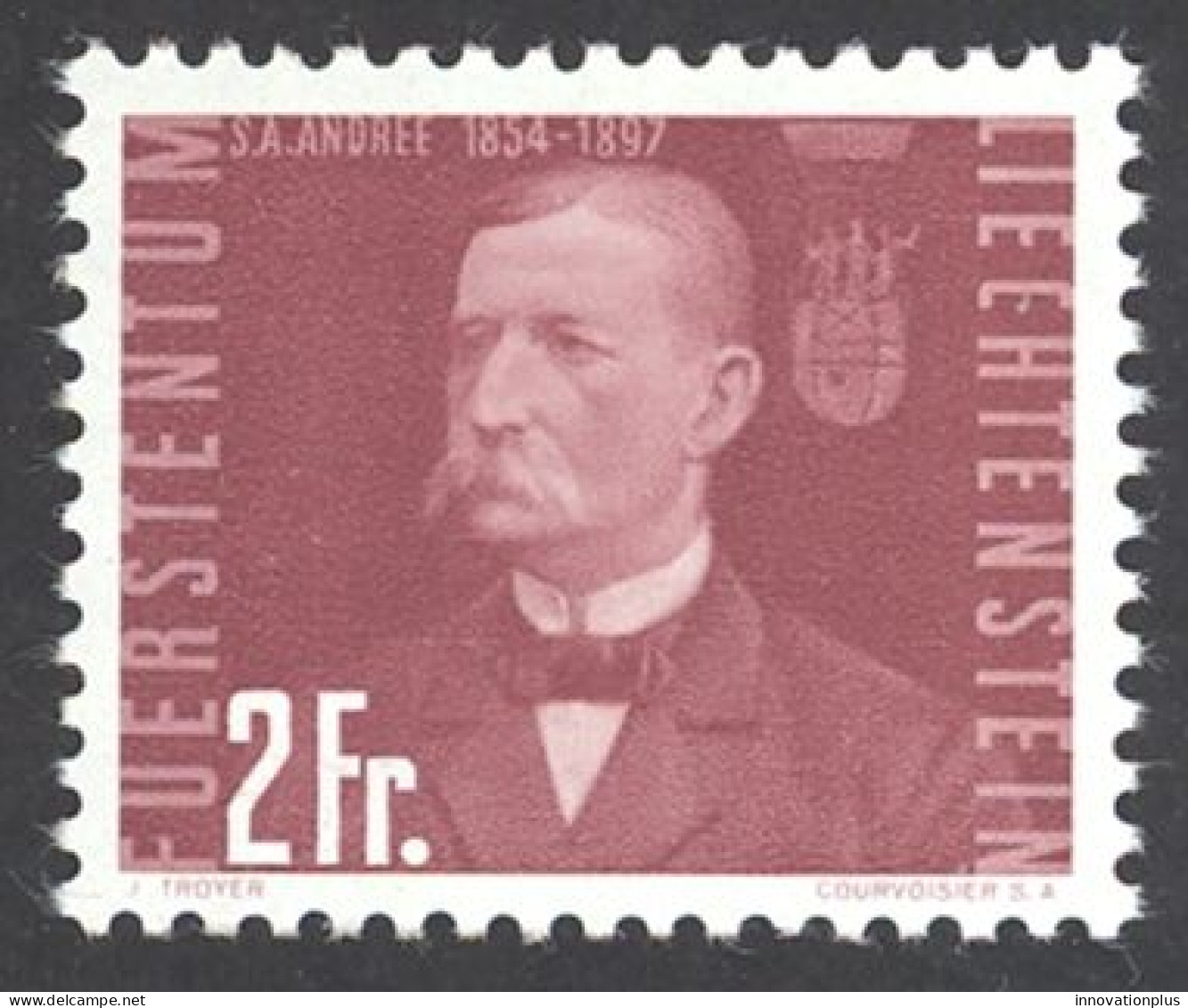 Liechtenstein Sc# C31 MNH 1948 2fr Otto Lilienyhal - Poste Aérienne