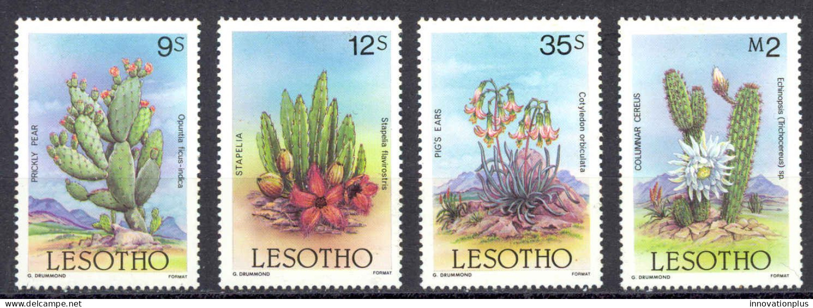 Lesotho Sc# 516-519 MH 1986 Flora & Fauna - Lesotho (1966-...)