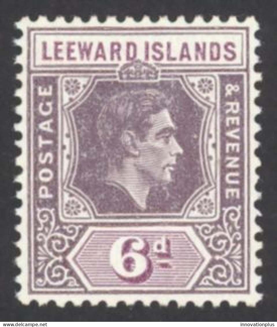 Leeward Islands Sc# 110 MH 1938-1951 King George VI - Leeward  Islands